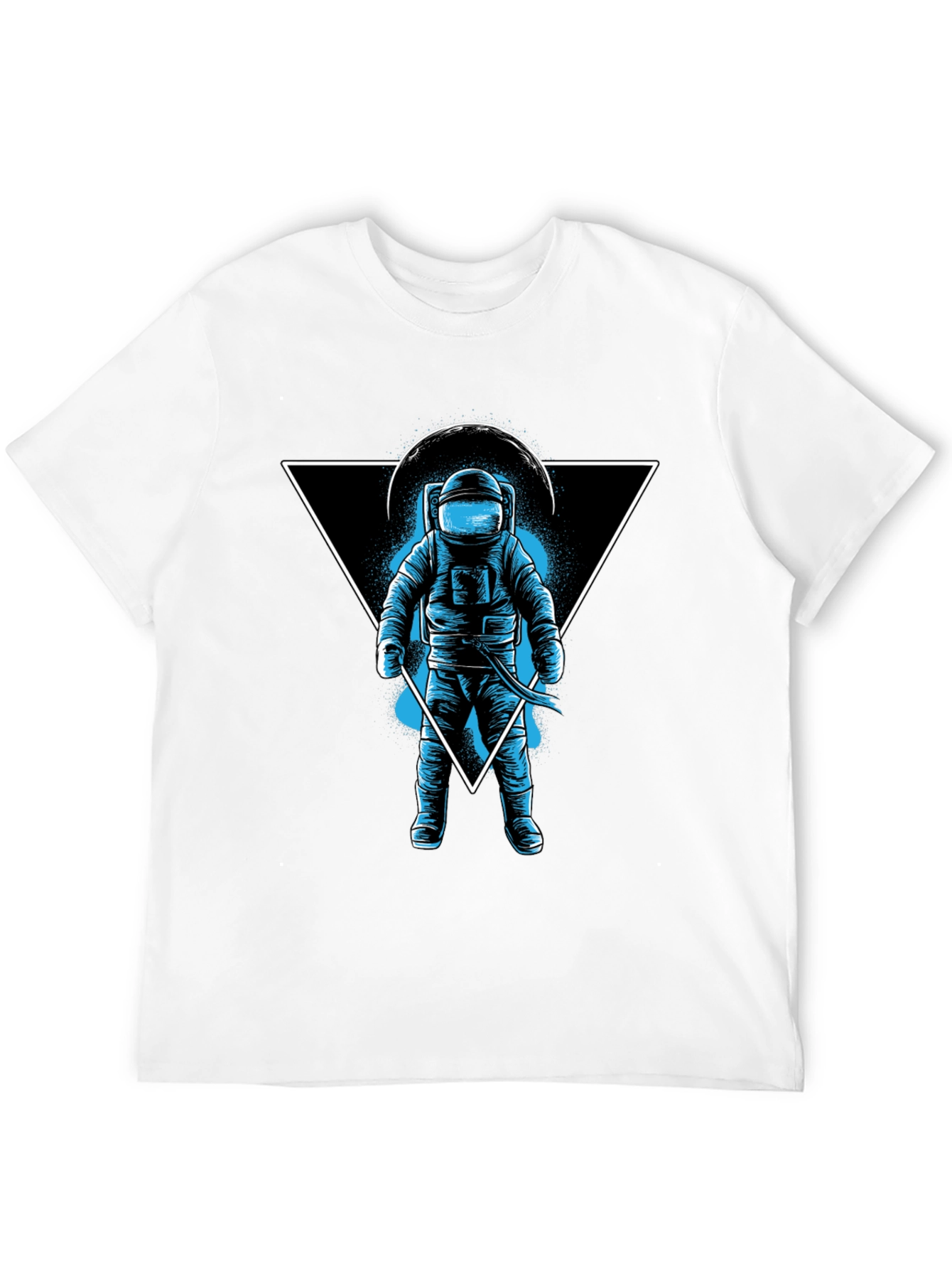 Astronaut Graphic T-Shirt - Unisex Black Tee