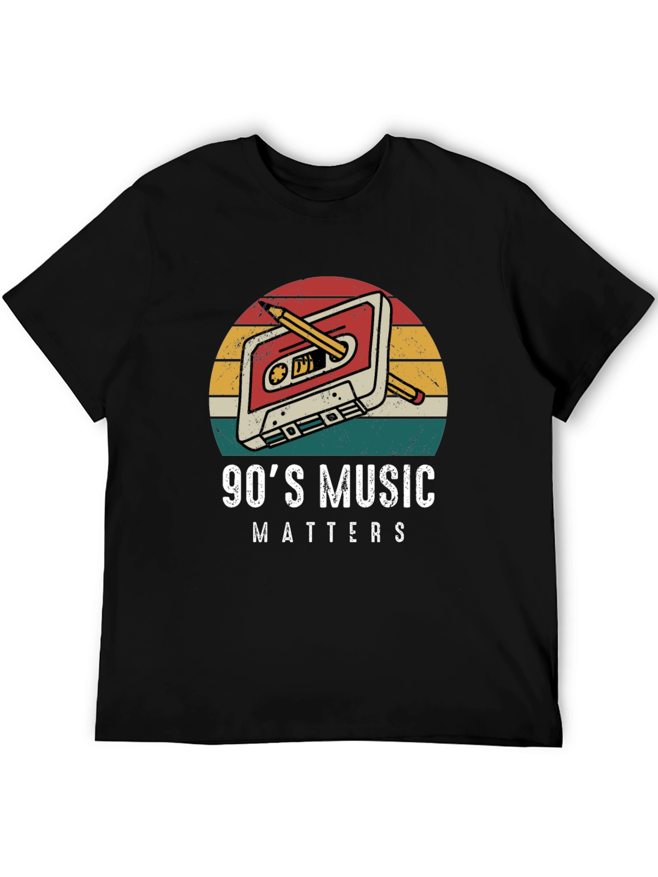 90s Music Matters Retro T-Shirt