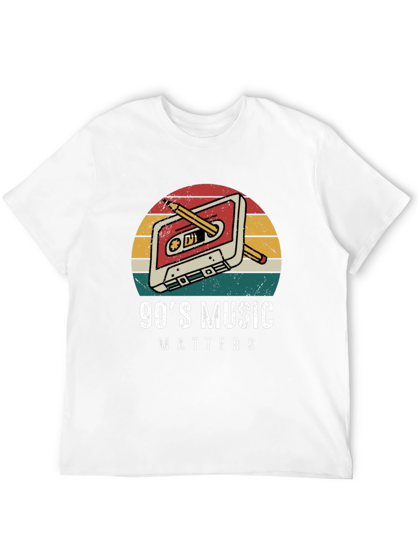 90s Music Matters Retro T-Shirt