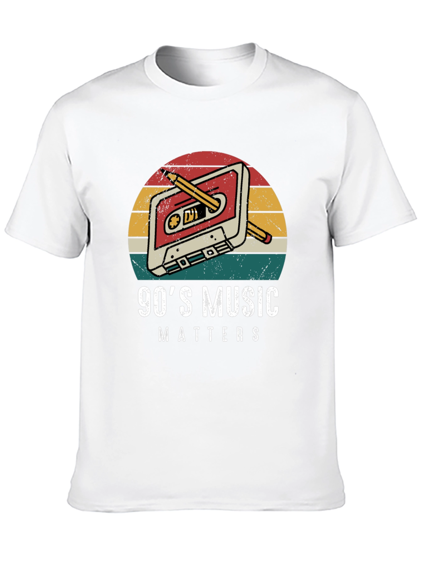 90s Music Matters Retro T-Shirt