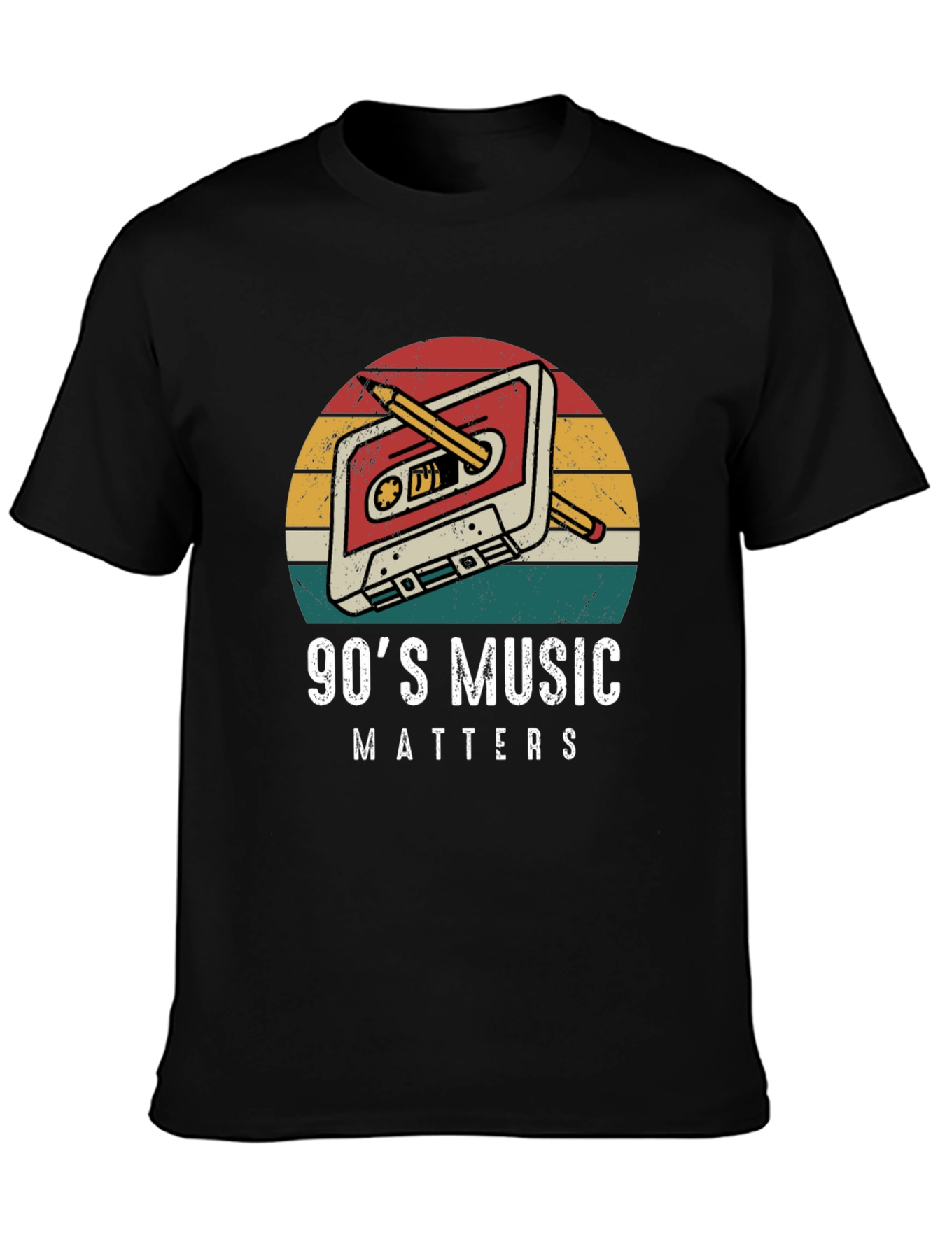90s Music Matters Retro T-Shirt