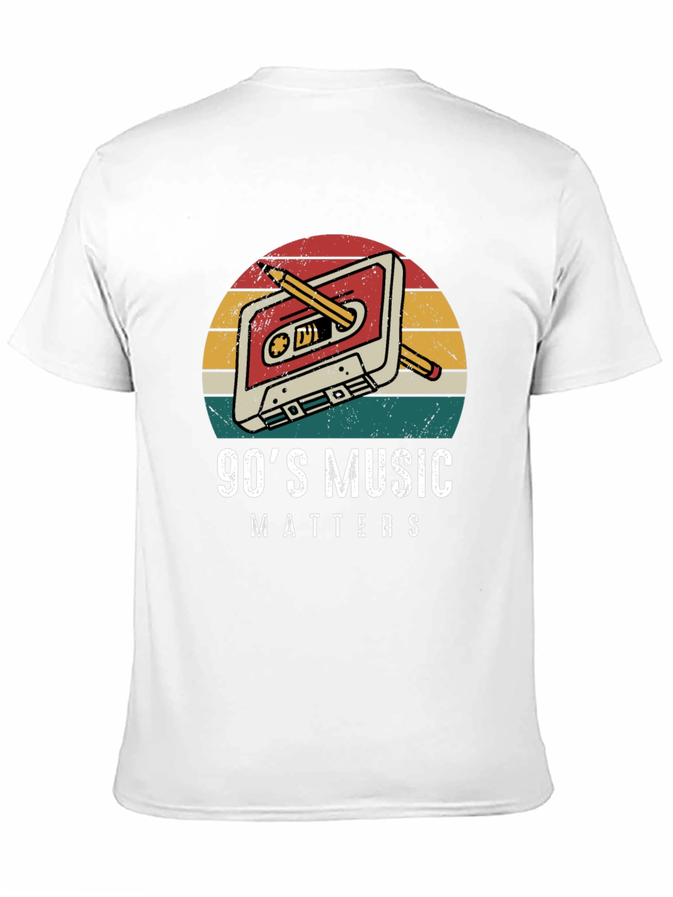 90s Music Matters Retro T-Shirt