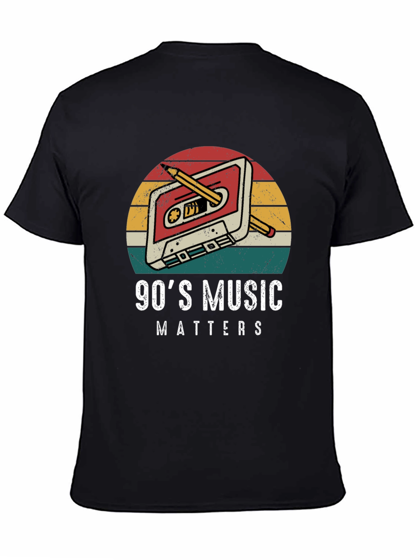 90s Music Matters Retro T-Shirt