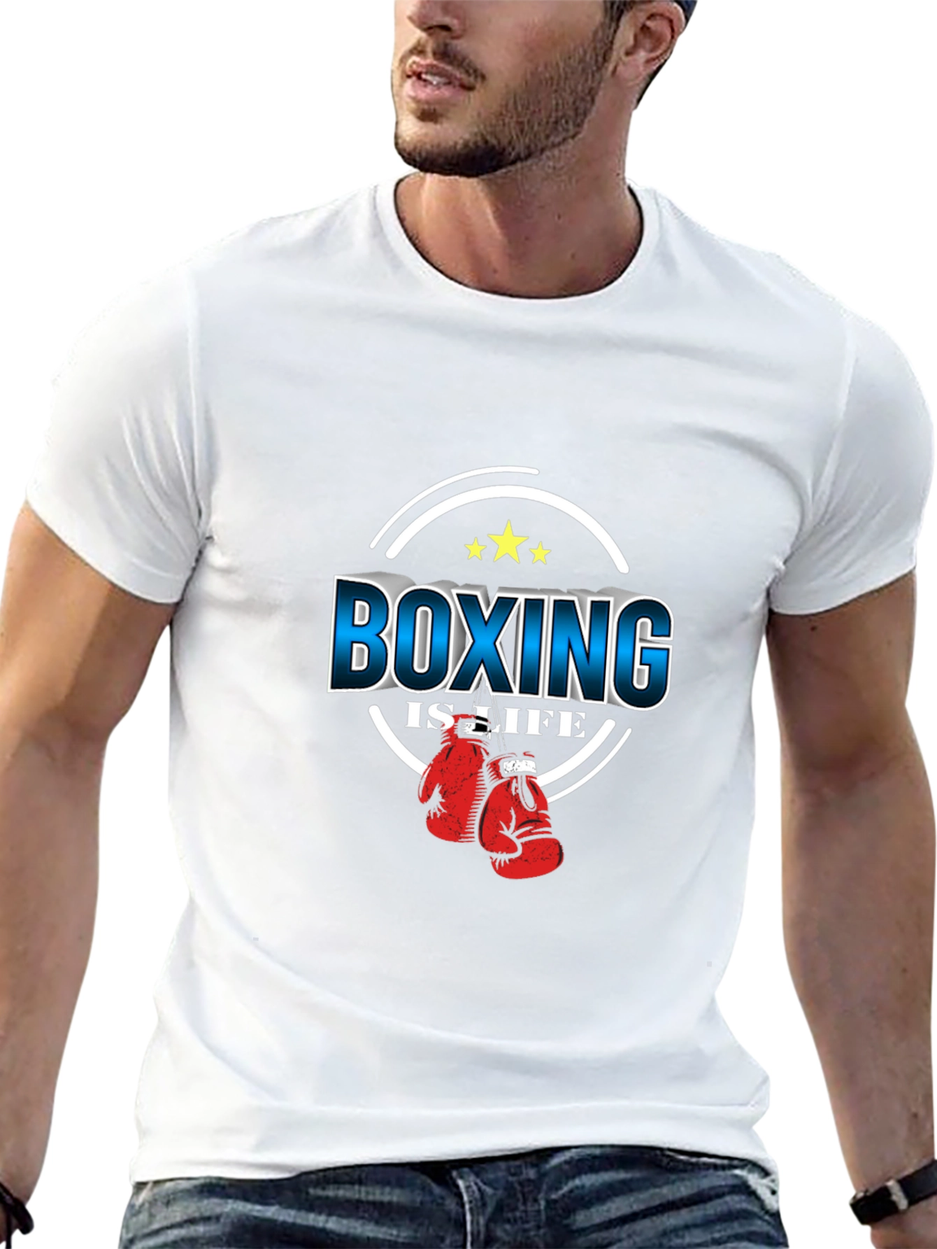 Boxing is Life Graphic T-Shirt