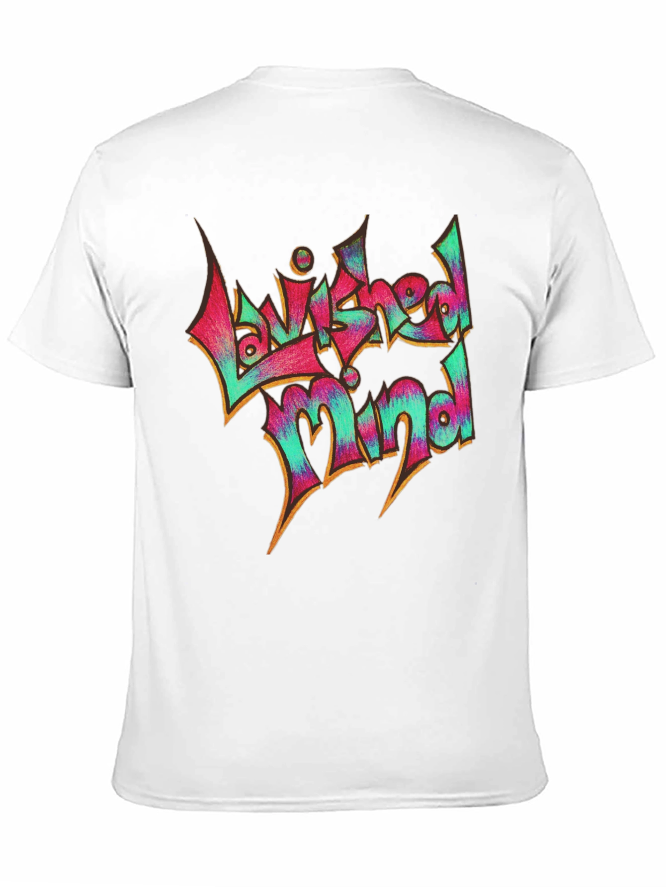 Lavished Mind Graphic Tee - Black Cotton Casual Shirt