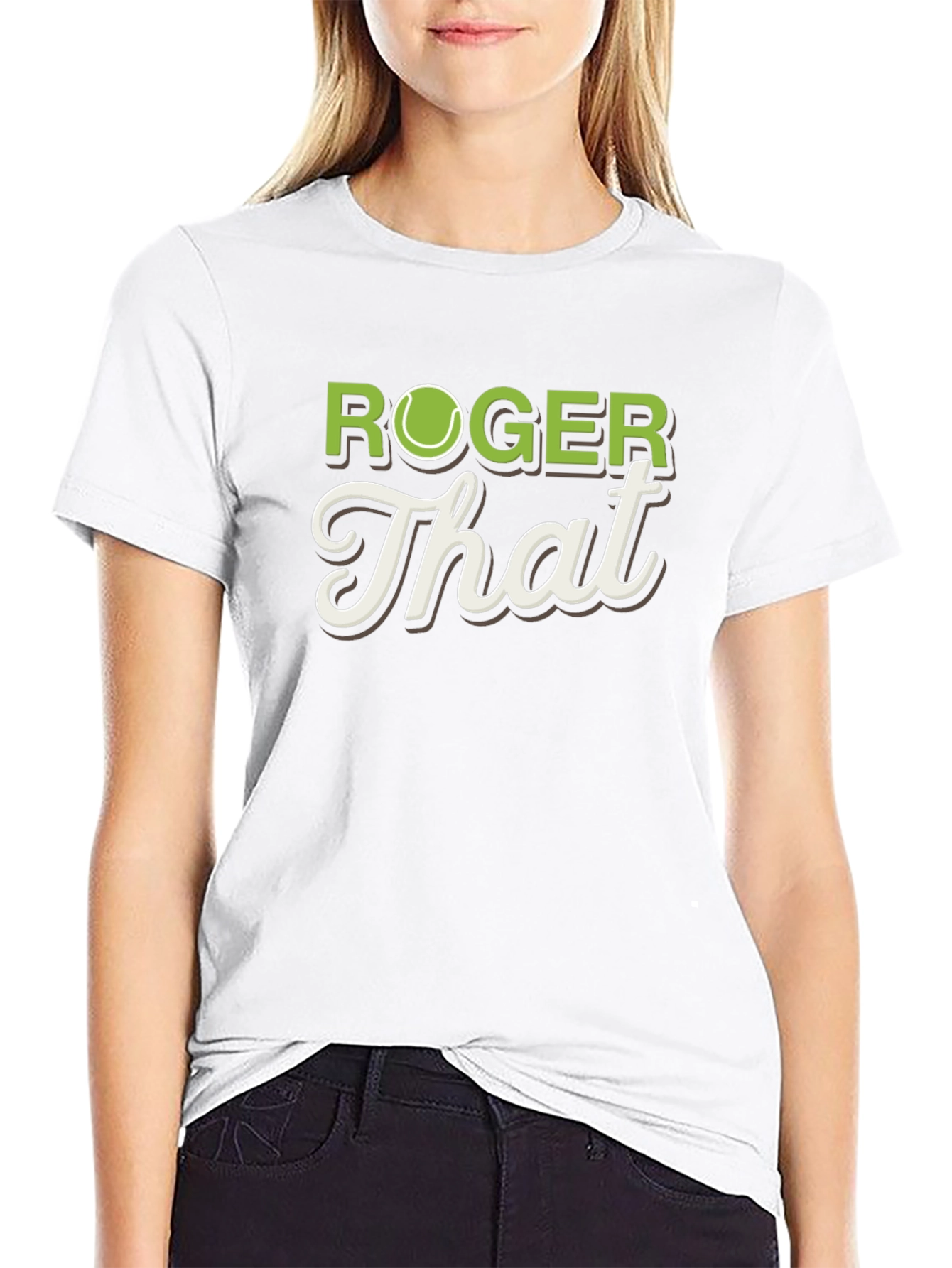 Roger That Tennis T-Shirt - Funny Player Tee