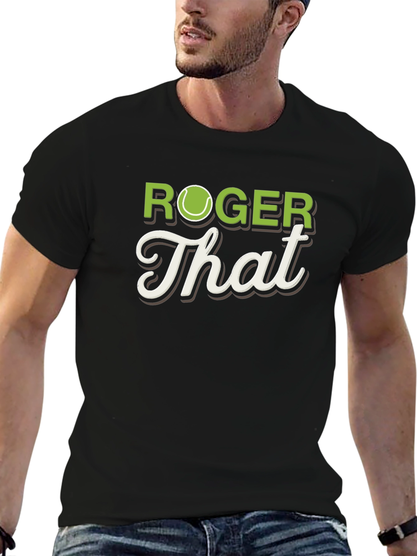 Roger That Tennis T-Shirt - Funny Player Tee