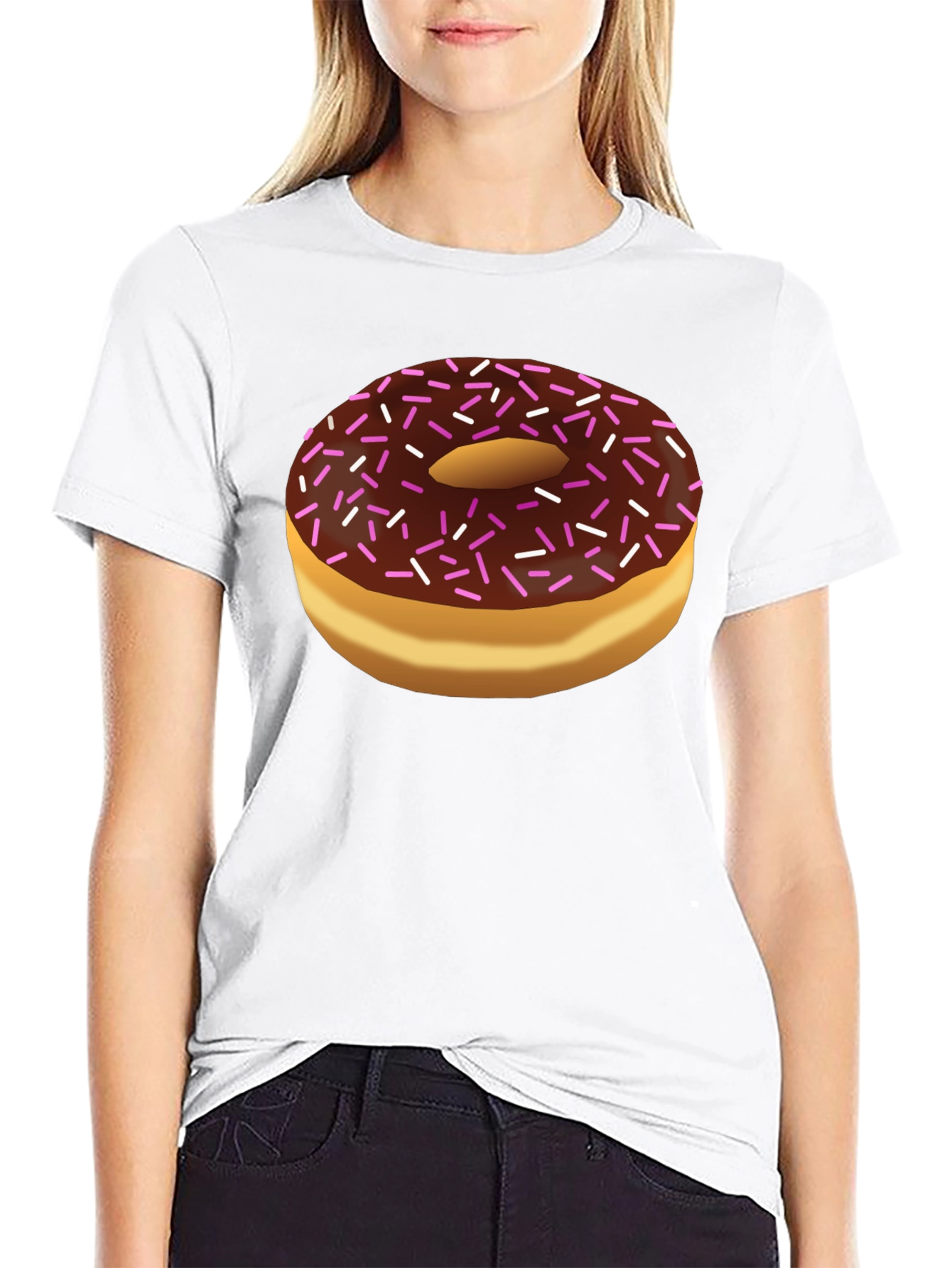 Donut Graphic Tee - Sweet Treat Style