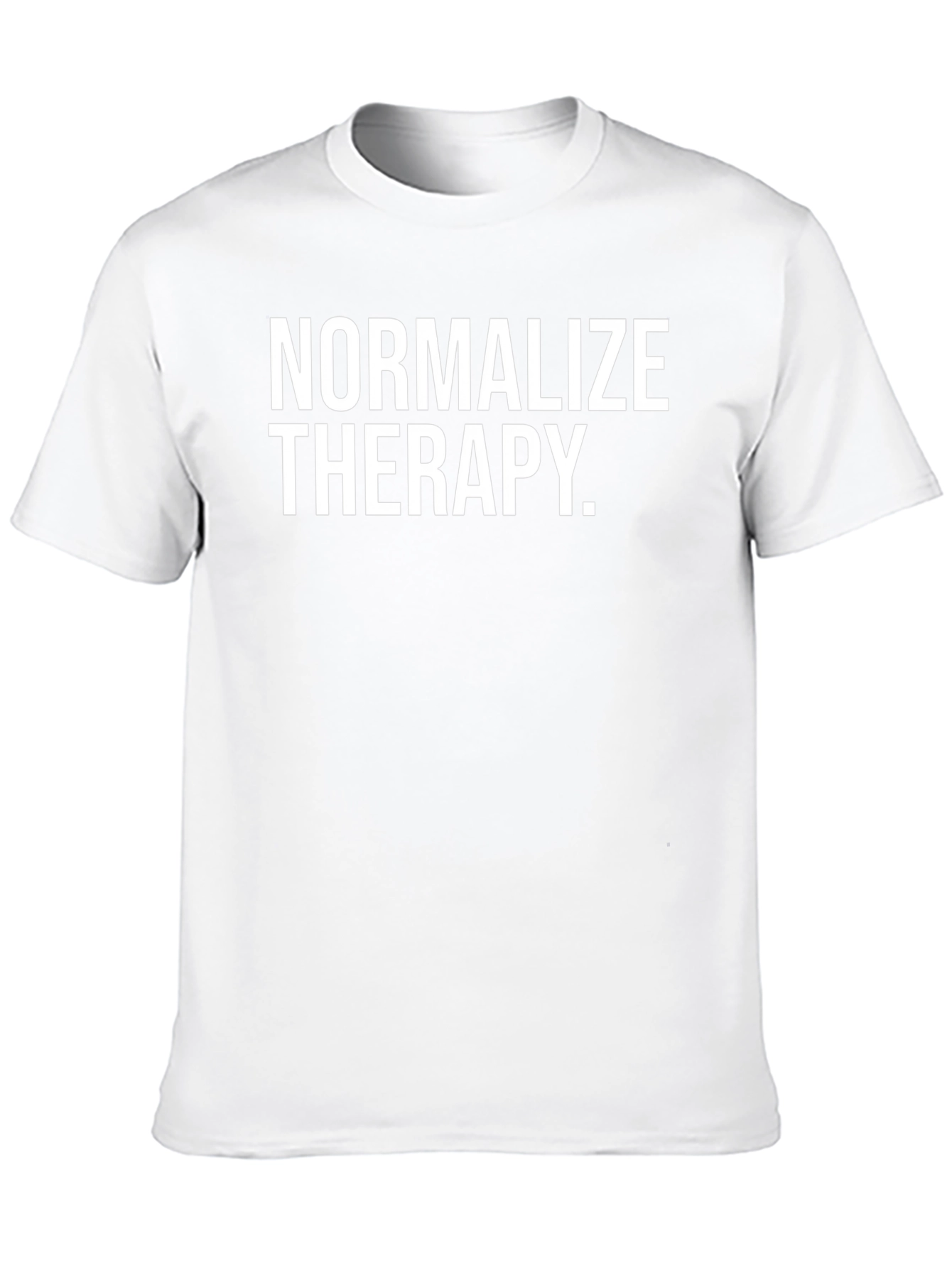 Normalize Therapy T-Shirt - Mental Health Awareness