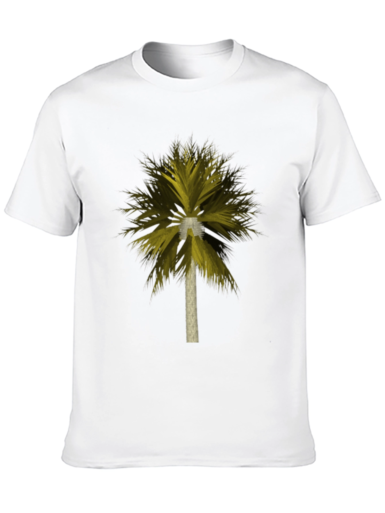 Palm Tree Graphic Tee - Tropical Island Vibes