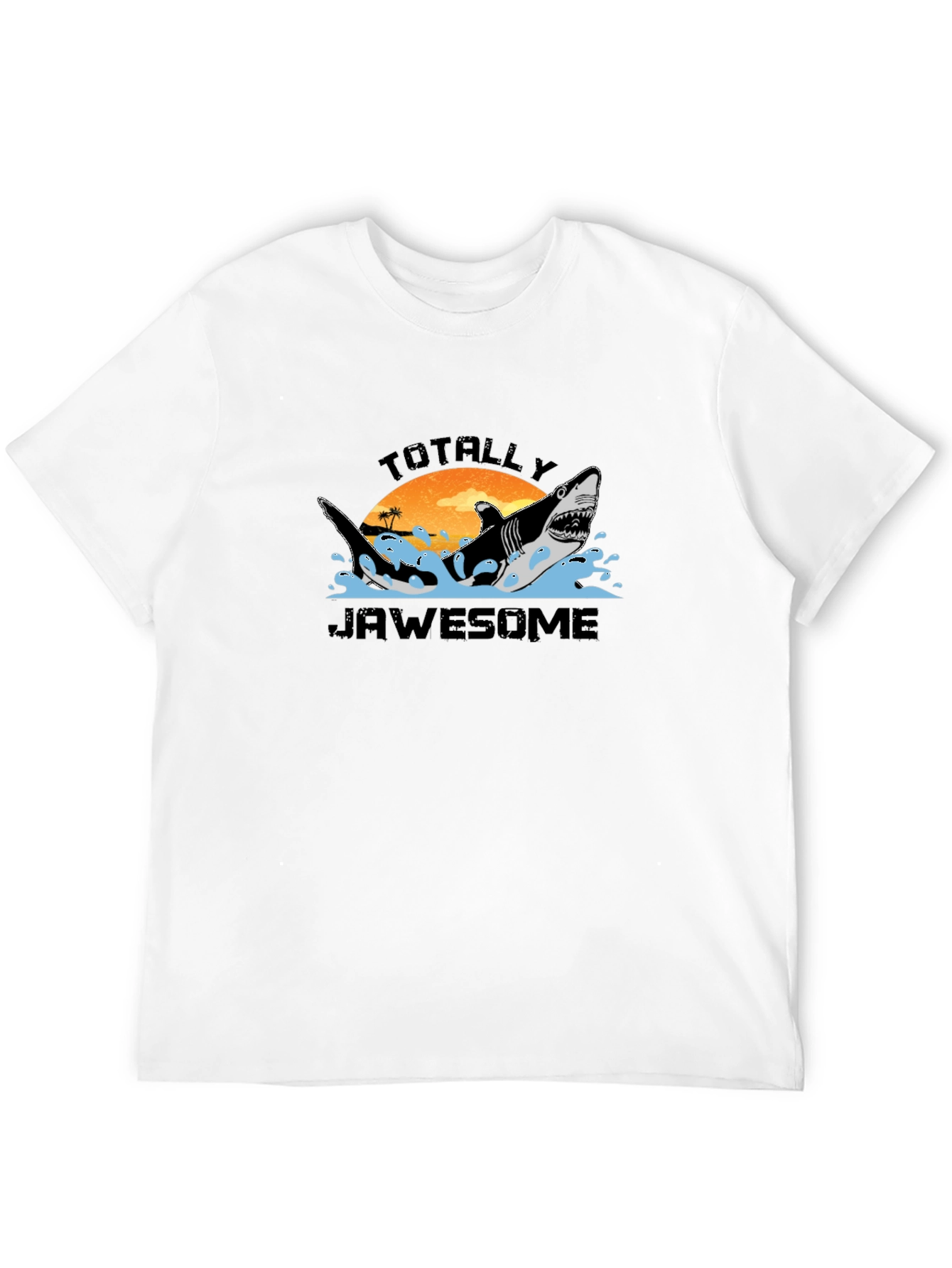 Totally Jawsome Shark Graphic T-Shirt