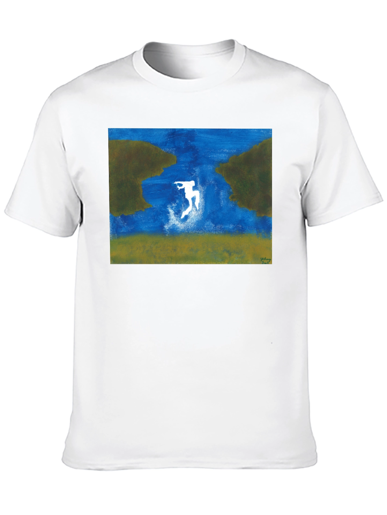 Abstract River Jump T-Shirt