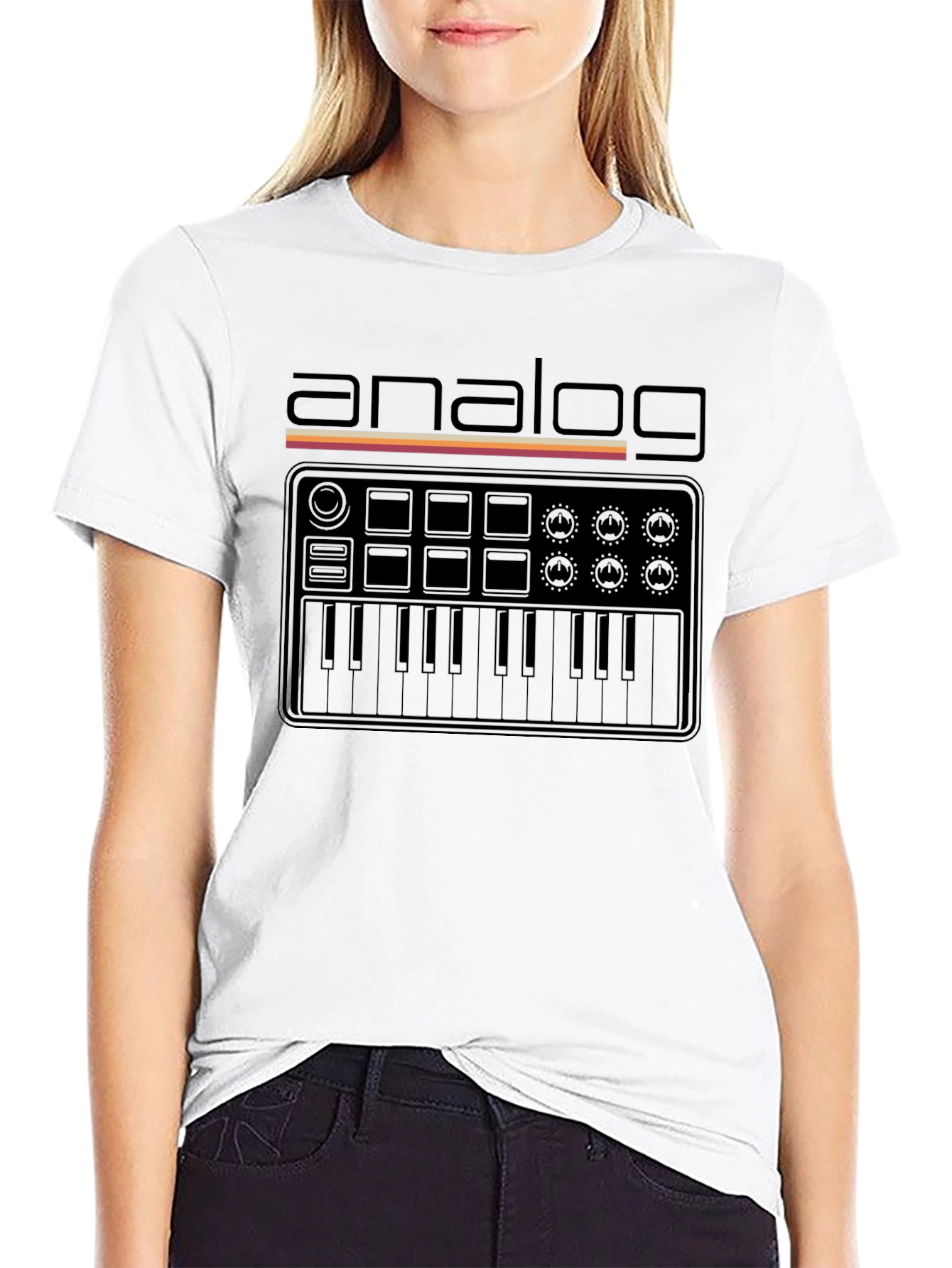 Analog Synth T-Shirt - Music Producer Tee