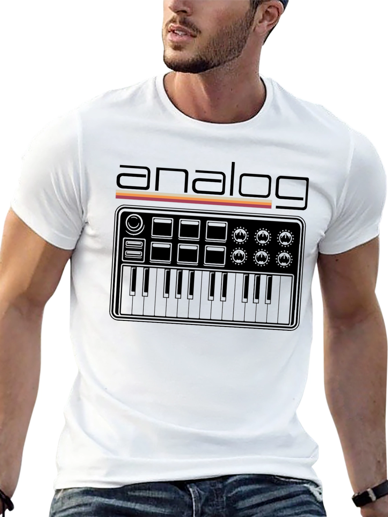 Analog Synth T-Shirt - Music Producer Tee