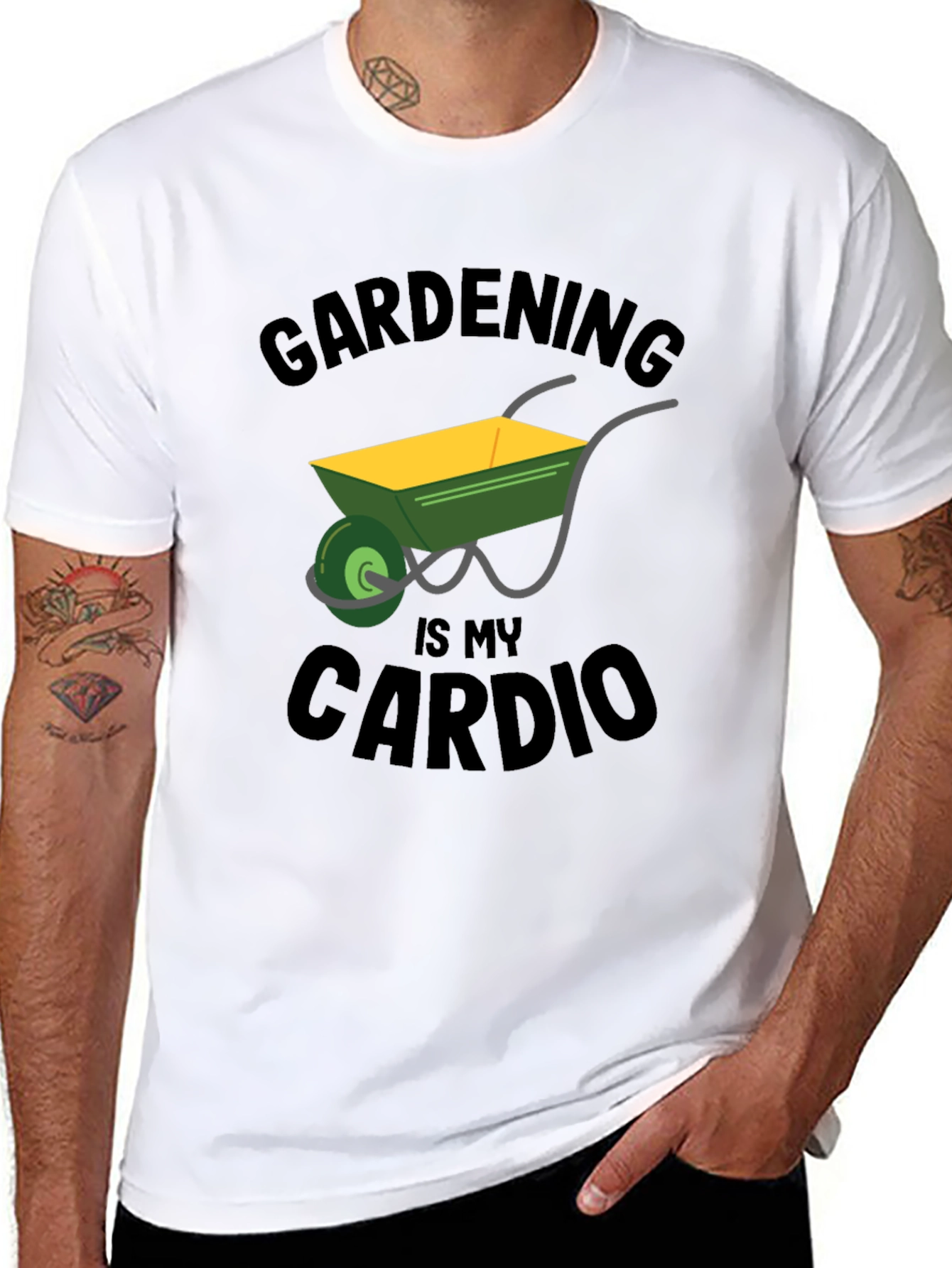 Gardening is My Cardio T-Shirt - Funny Gardener Tee