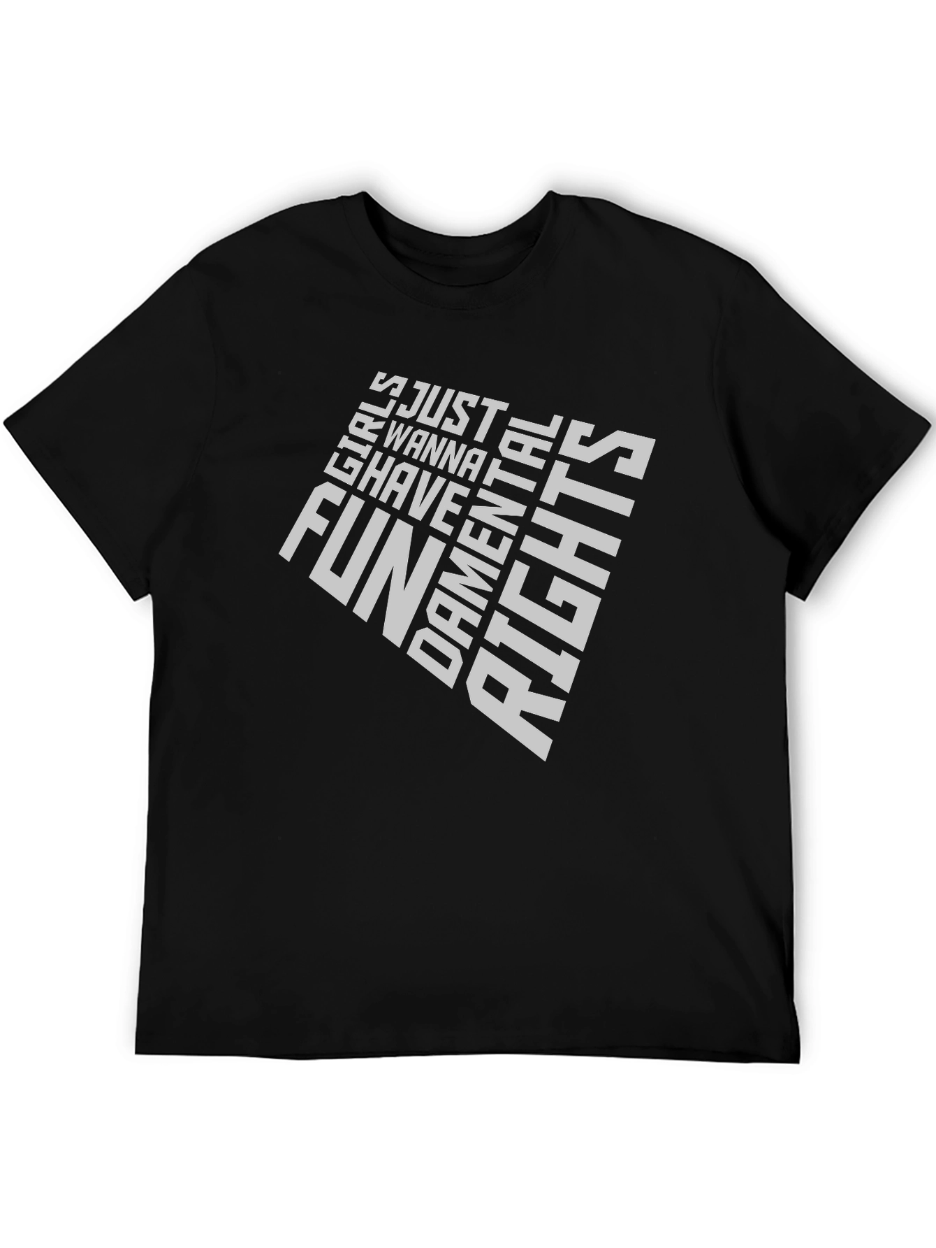 Feminist Fun T-Shirt: Girls Just Wanna Have Fundamental Rights