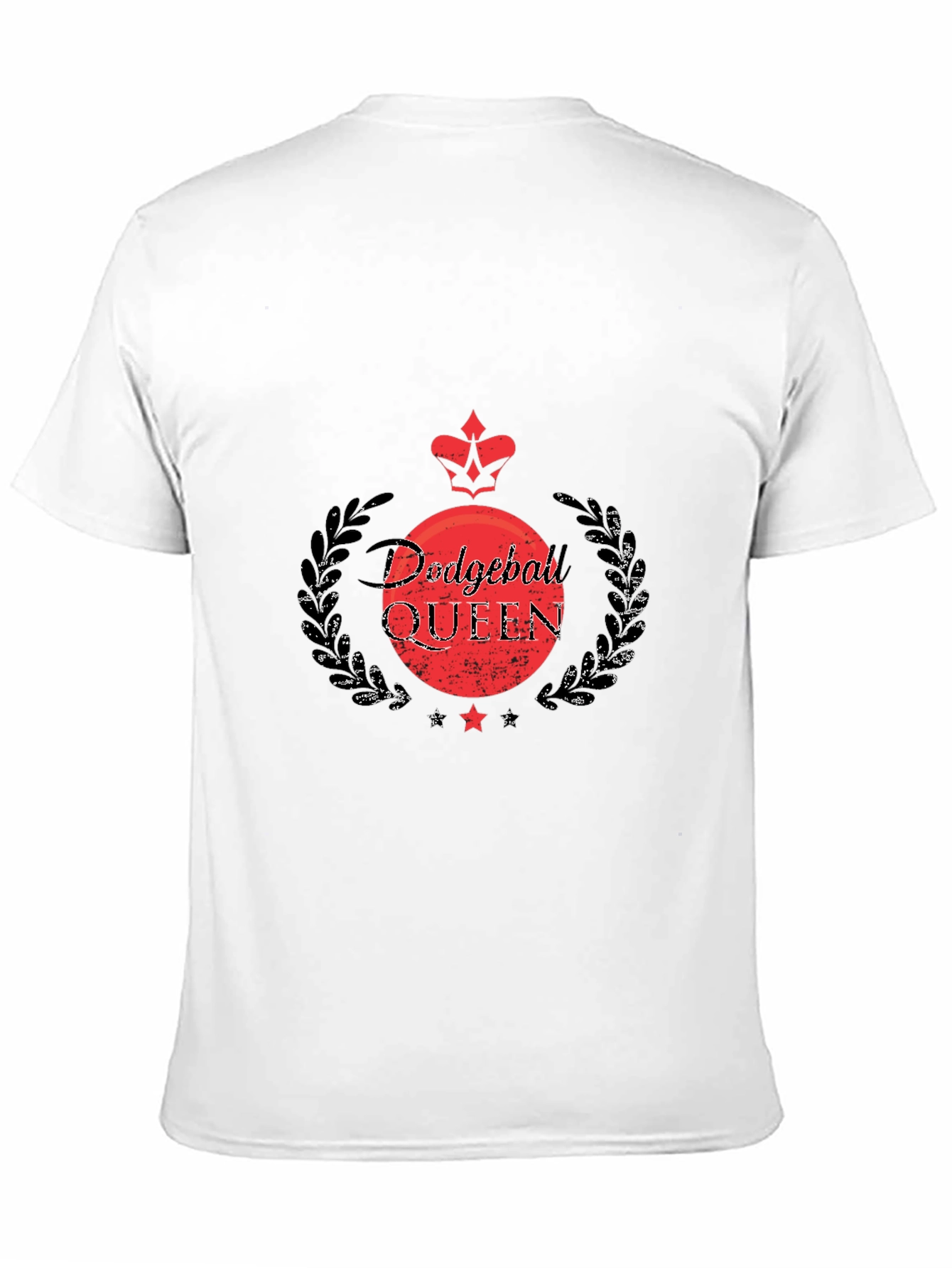 Dodgeball Queen Black T-Shirt
