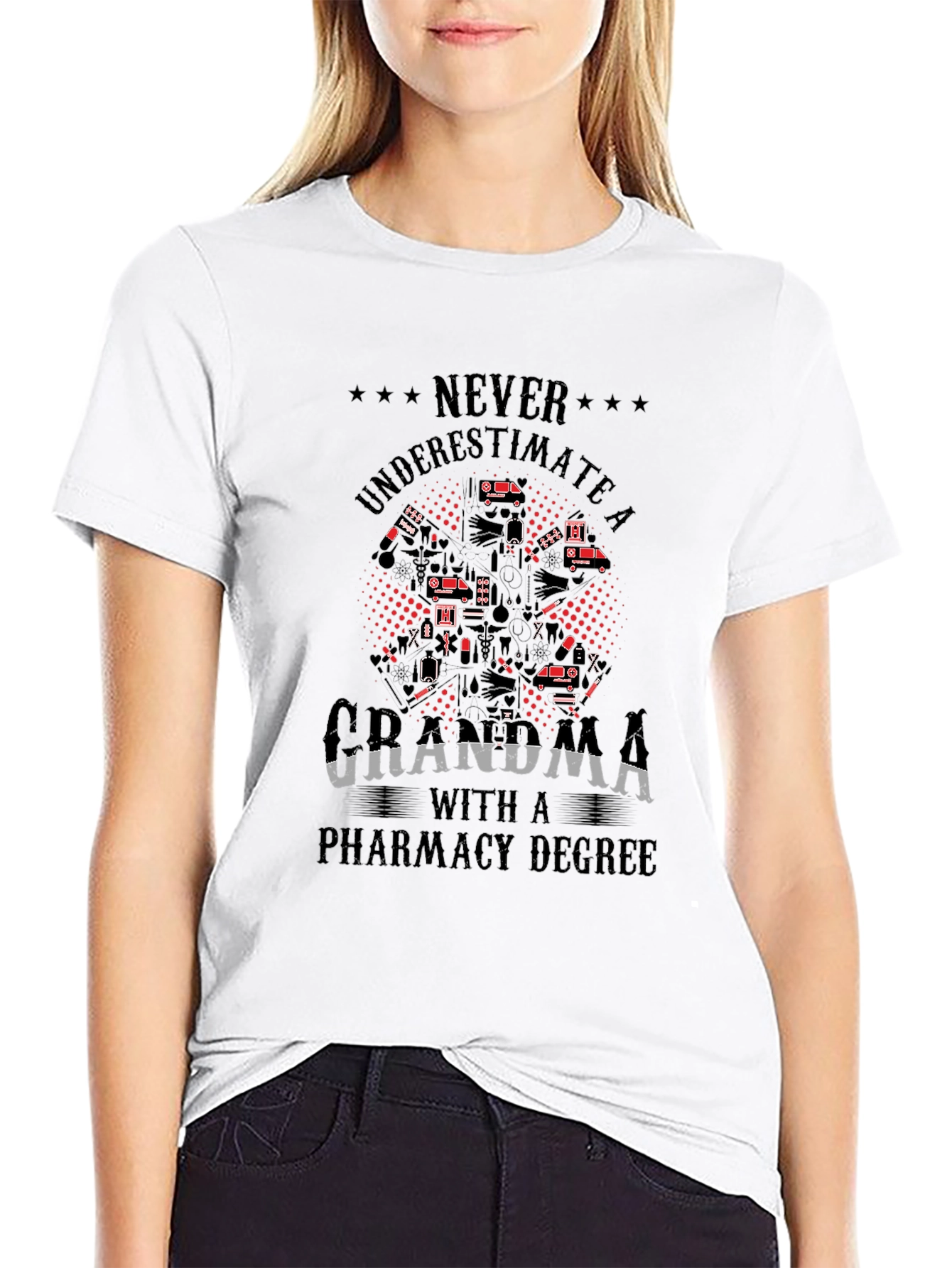 Grandma Pharmacy Degree T-Shirt