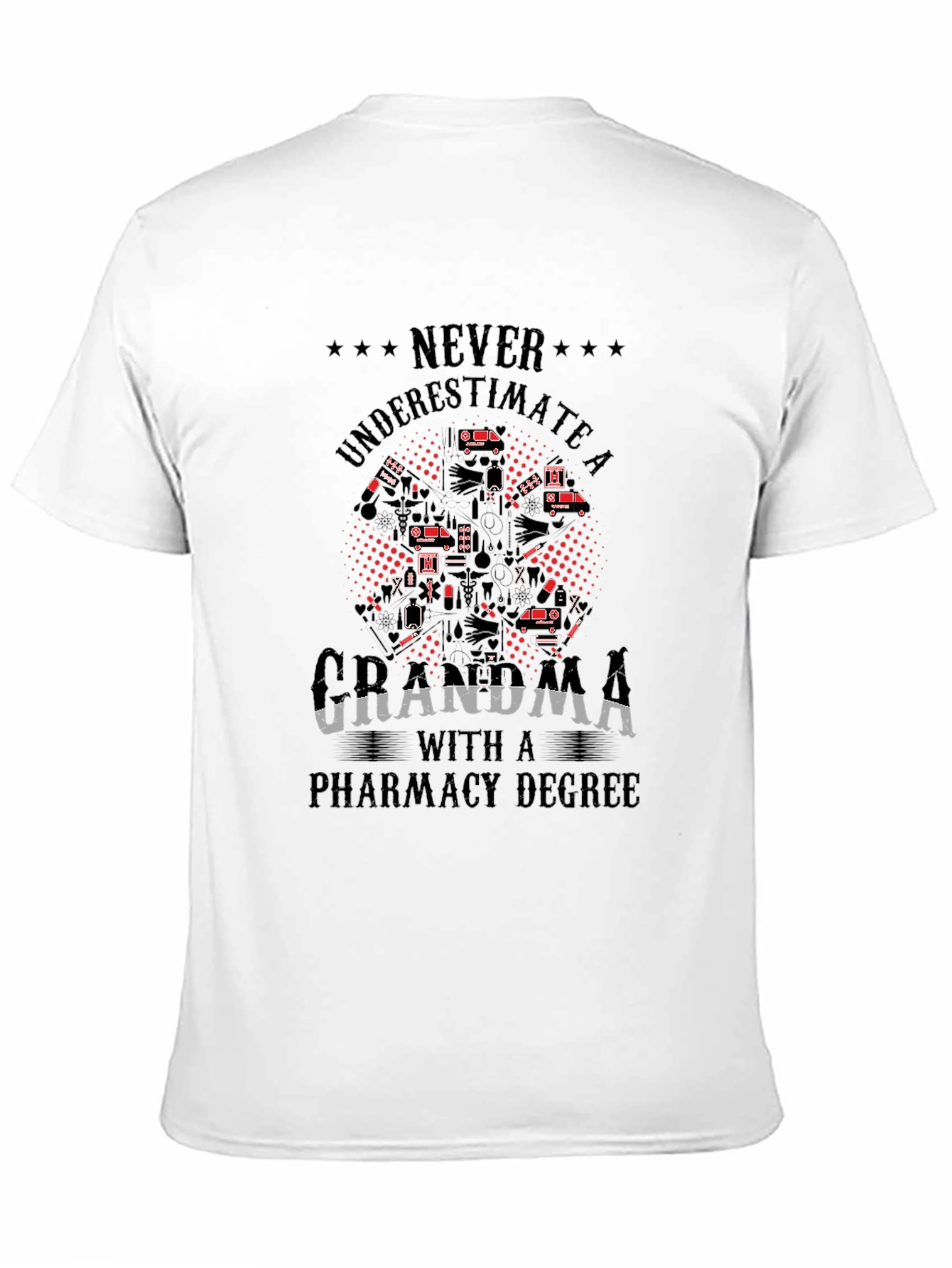 Grandma Pharmacy Degree T-Shirt