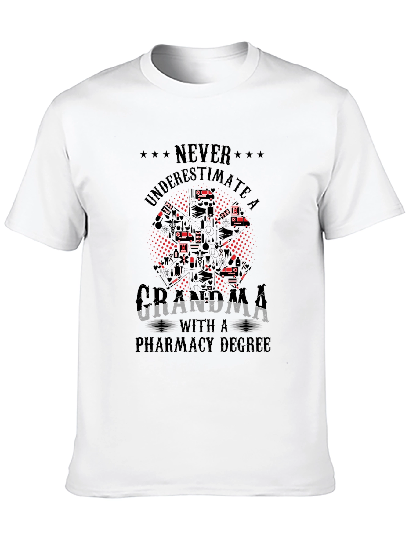 Grandma Pharmacy Degree T-Shirt
