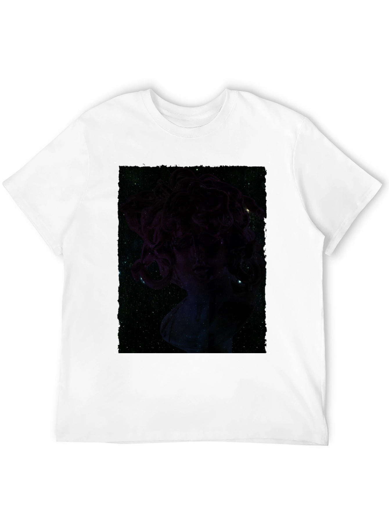 Nebula Woman Graphic Black T-Shirt