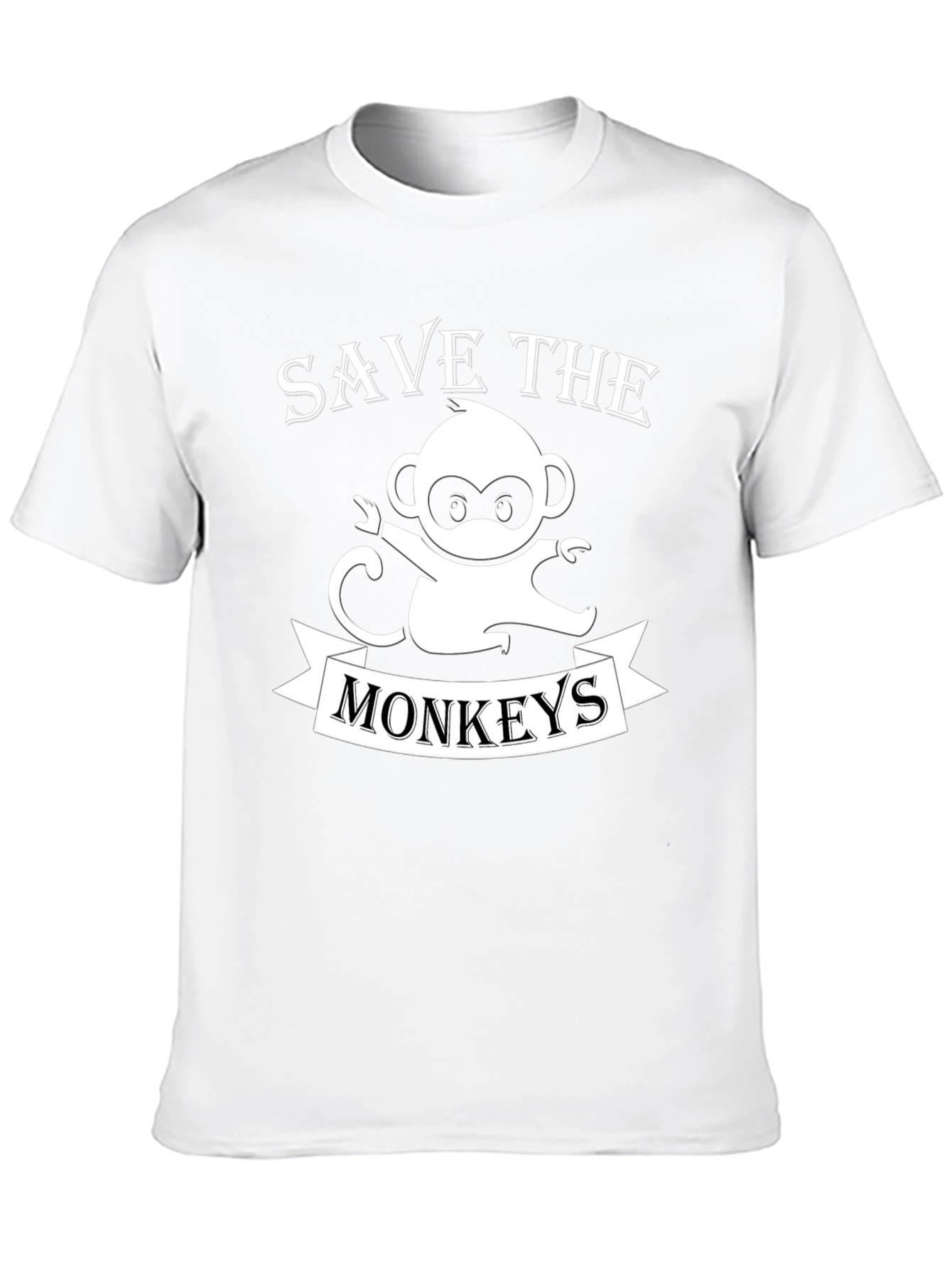 Save The Monkeys Graphic Tee