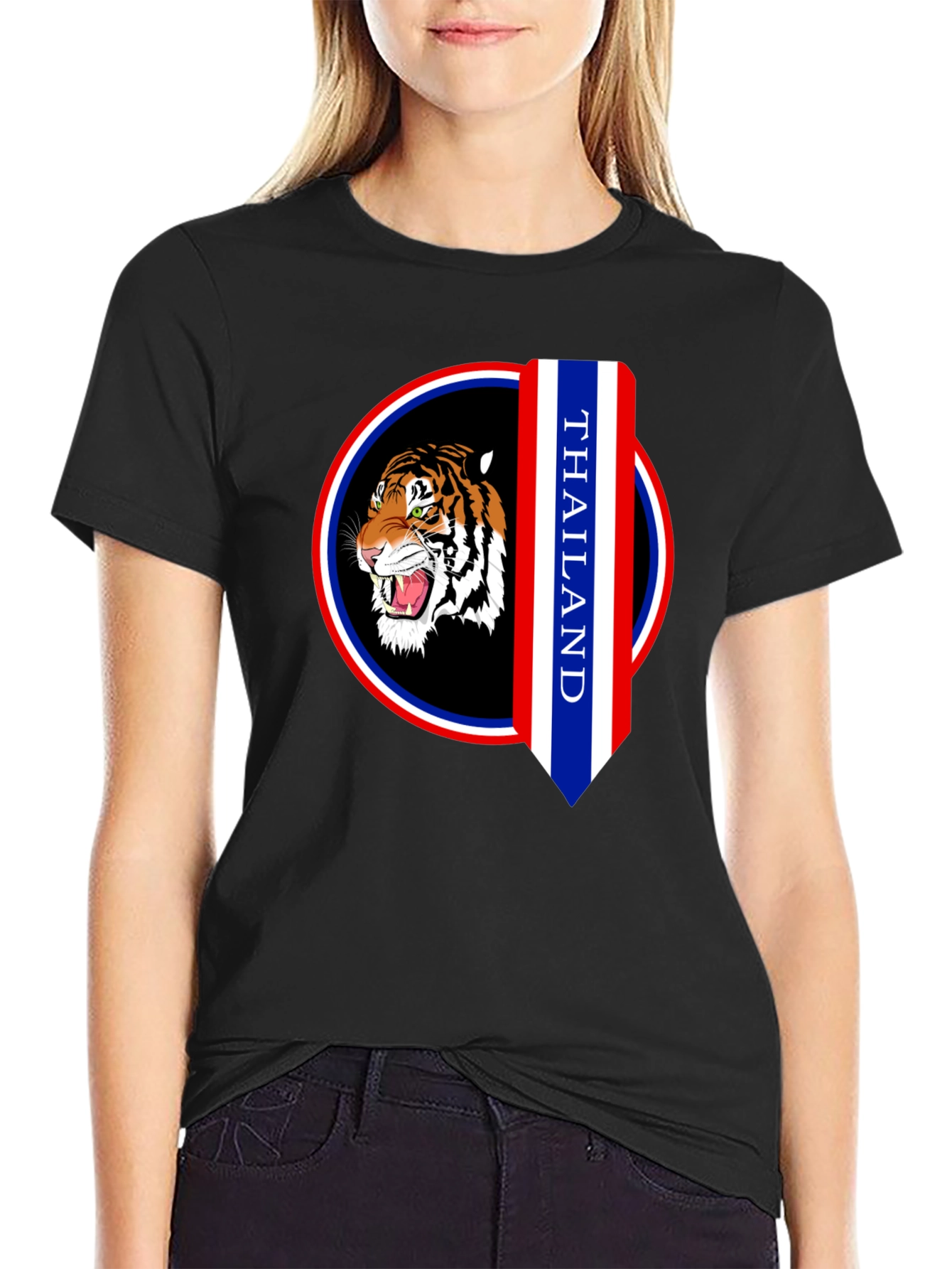 Thailand Tiger Graphic T-Shirt