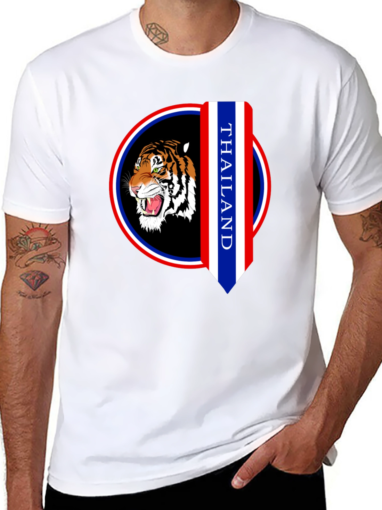 Thailand Tiger Graphic T-Shirt