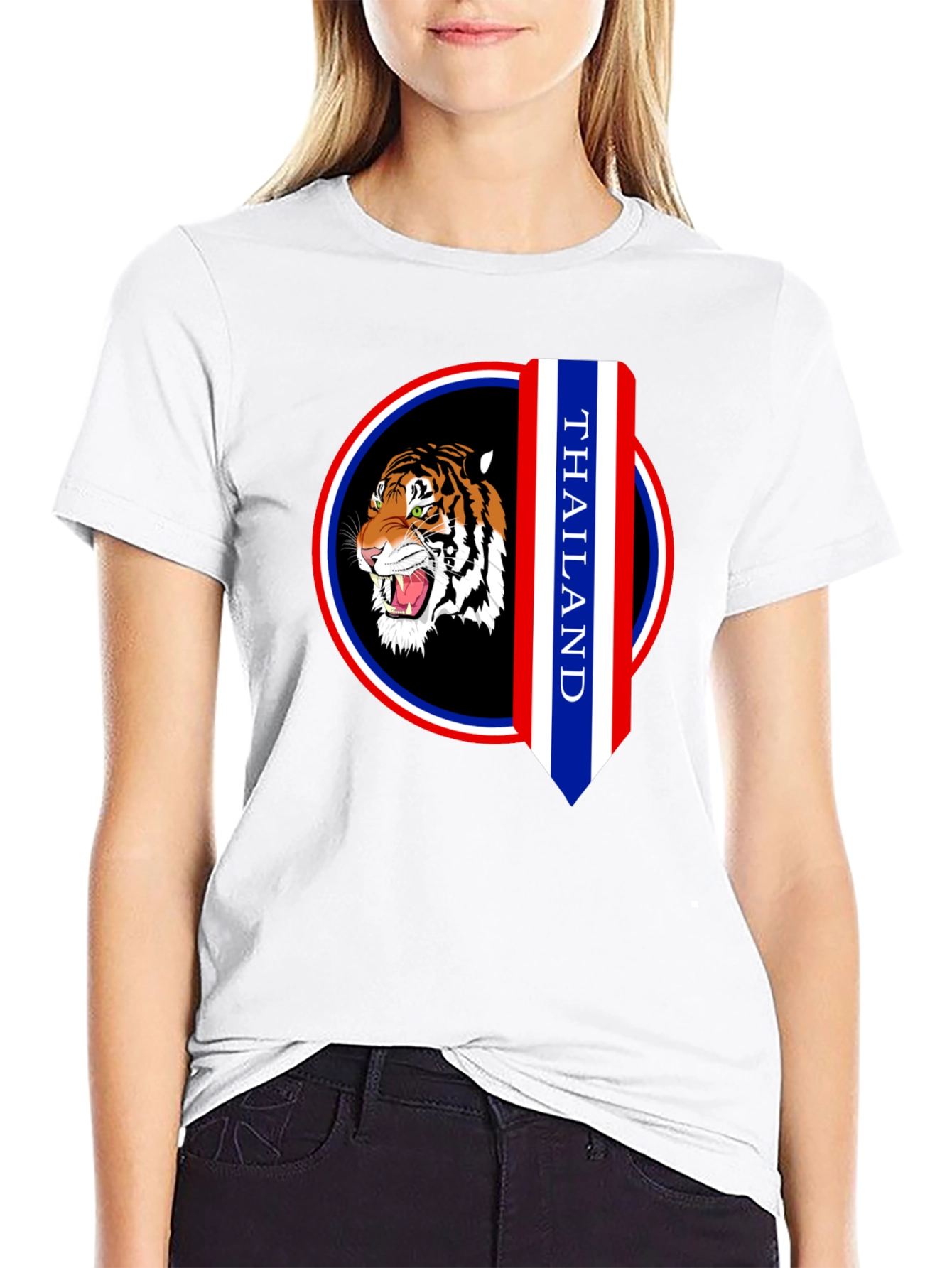 Thailand Tiger Graphic T-Shirt