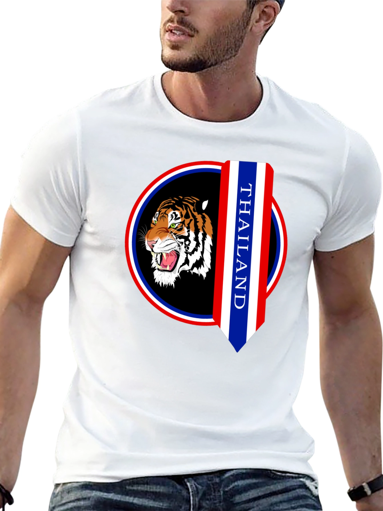 Thailand Tiger Graphic T-Shirt