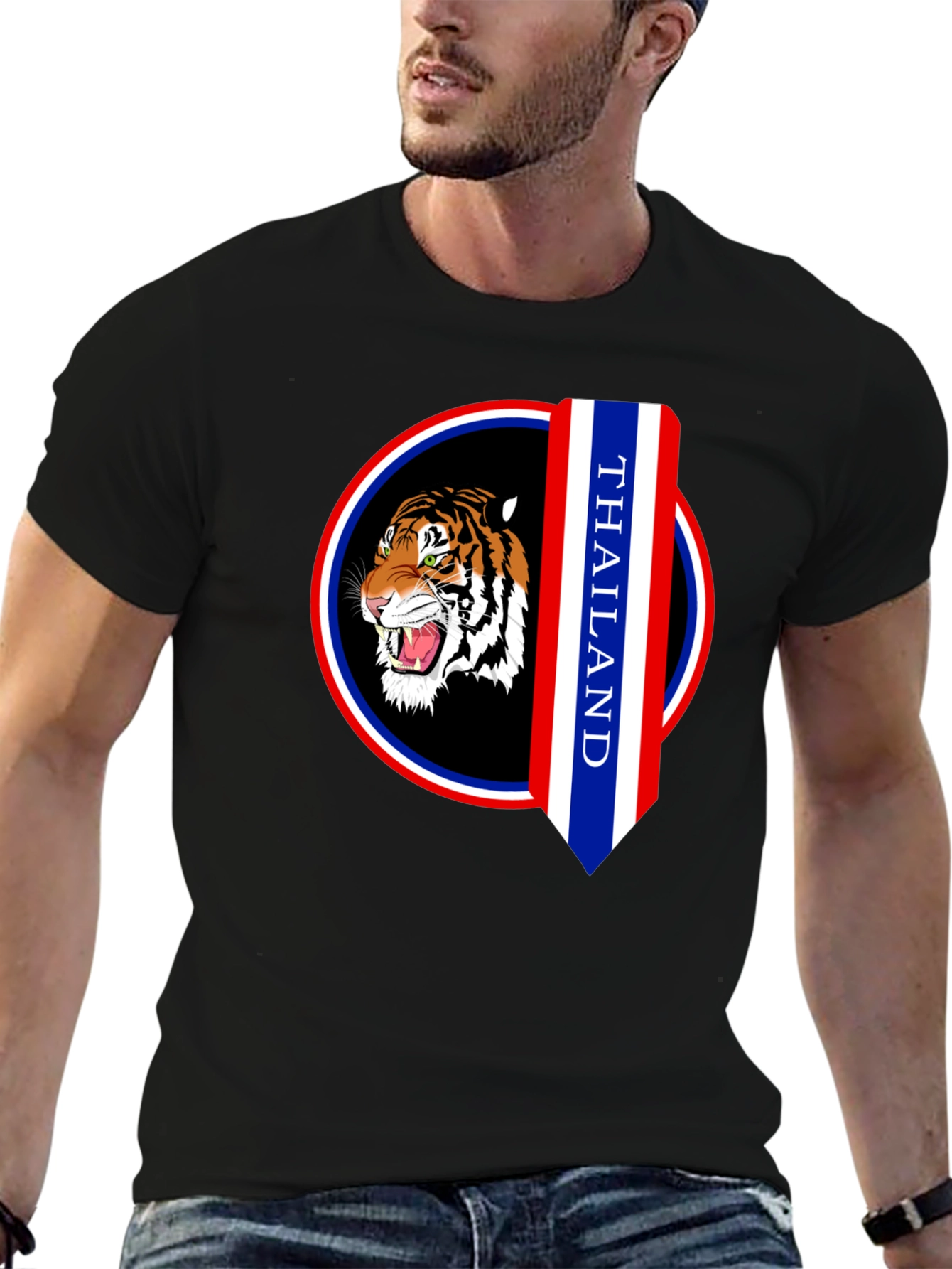 Thailand Tiger Graphic T-Shirt