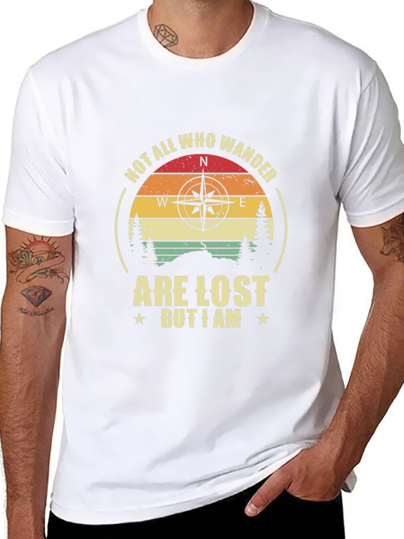 Not All Who Wander Are Lost Graphic Tee