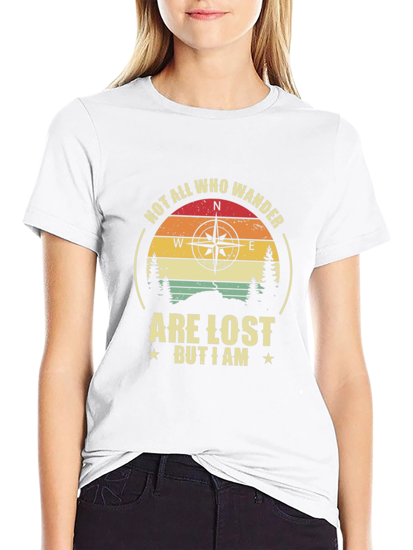Not All Who Wander Are Lost Graphic Tee