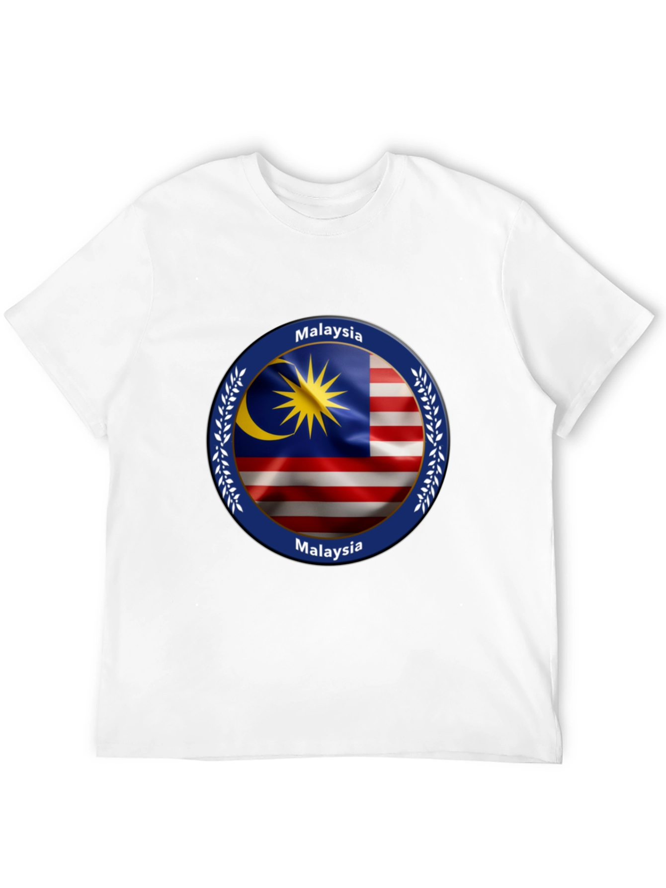 Malaysia Flag Graphic T-Shirt