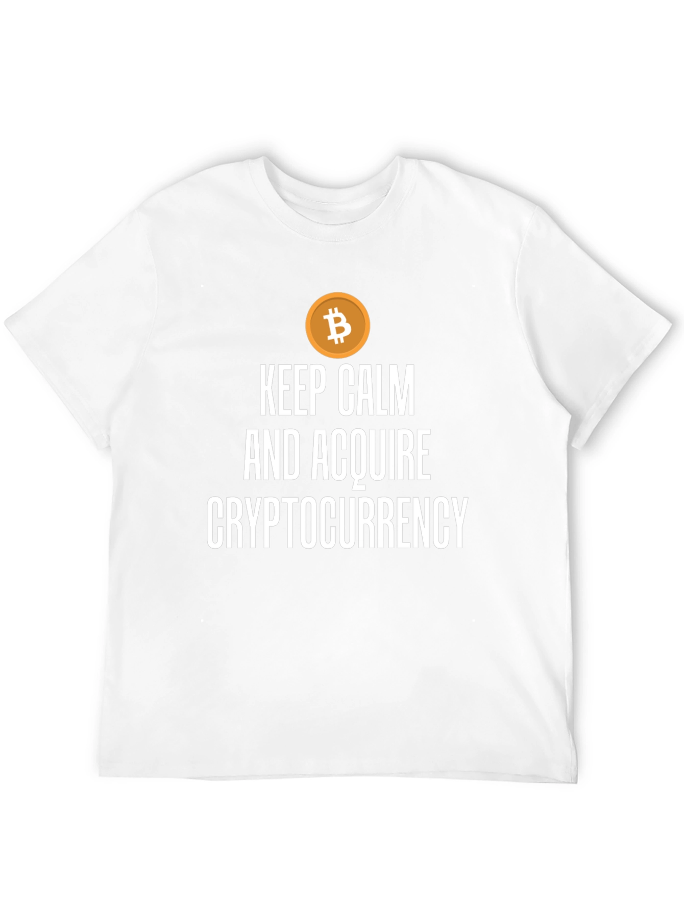 Keep Calm Acquire Cryptocurrency T-Shirt