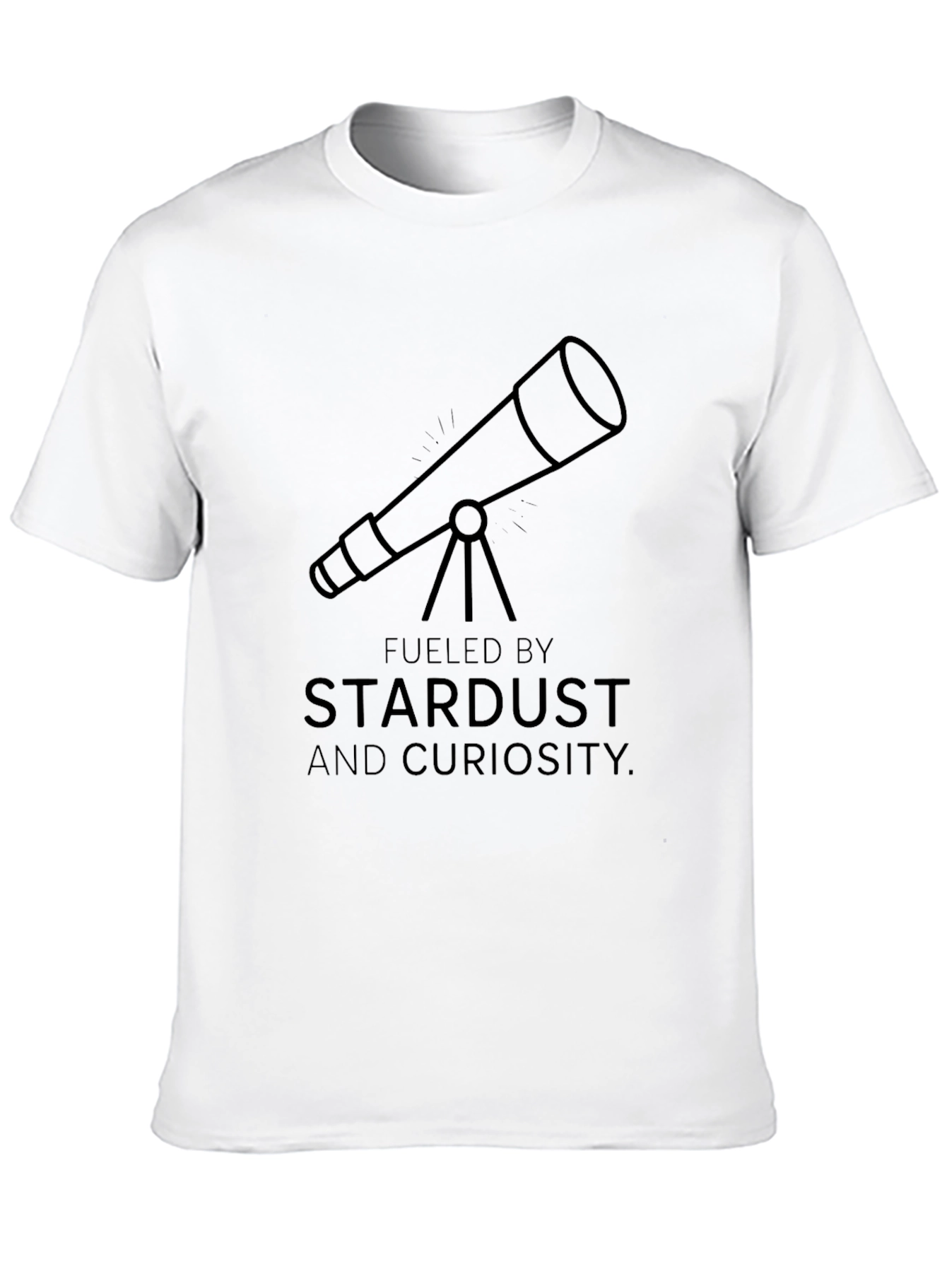 Stardust & Curiosity Telescope Graphic Tee