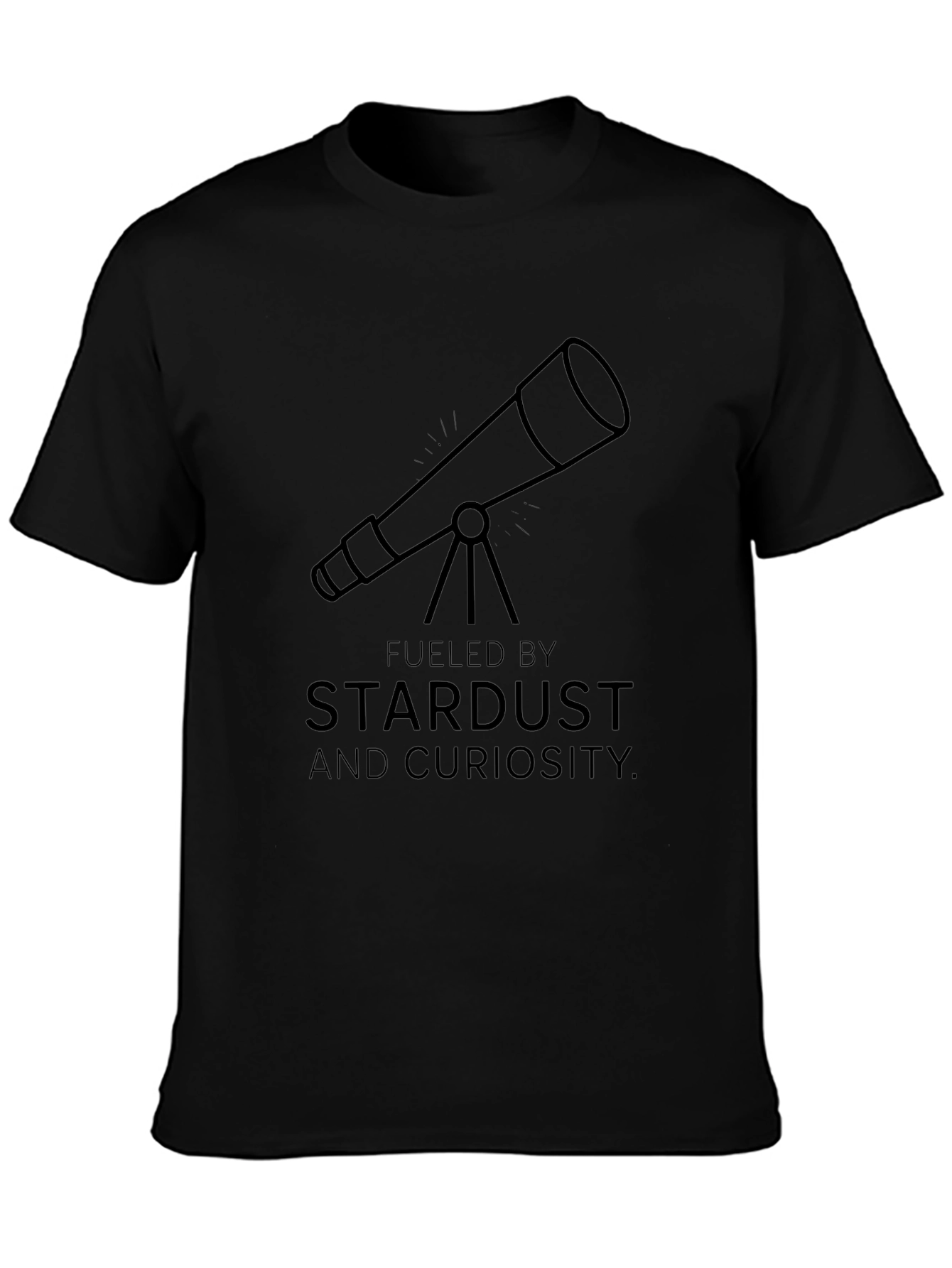 Stardust & Curiosity Telescope Graphic Tee
