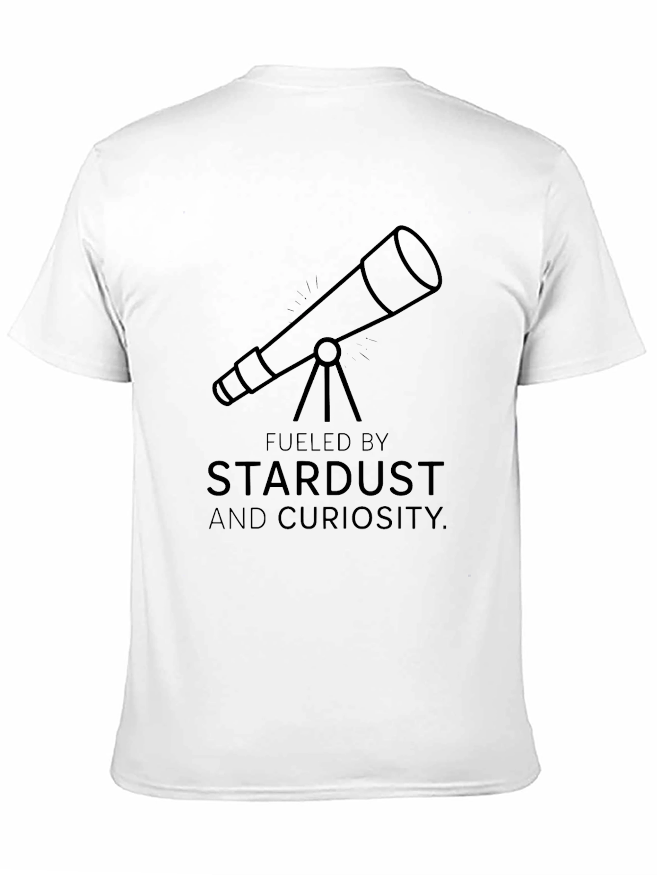 Stardust & Curiosity Telescope Graphic Tee