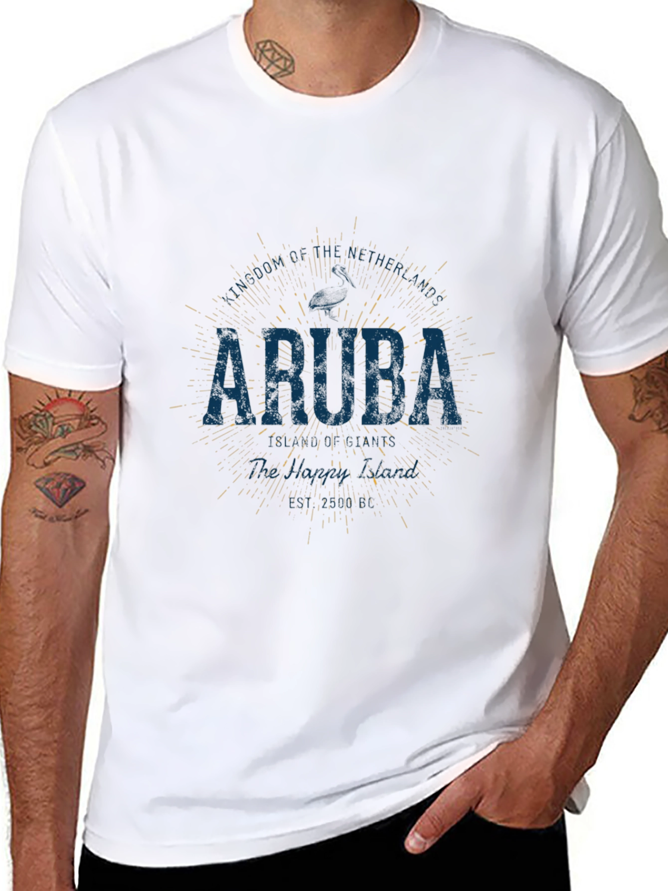 Aruba Vacation T-Shirt - The Happy Island Tee