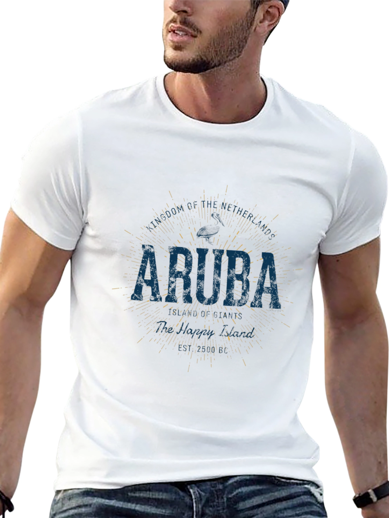 Aruba Vacation T-Shirt - The Happy Island Tee