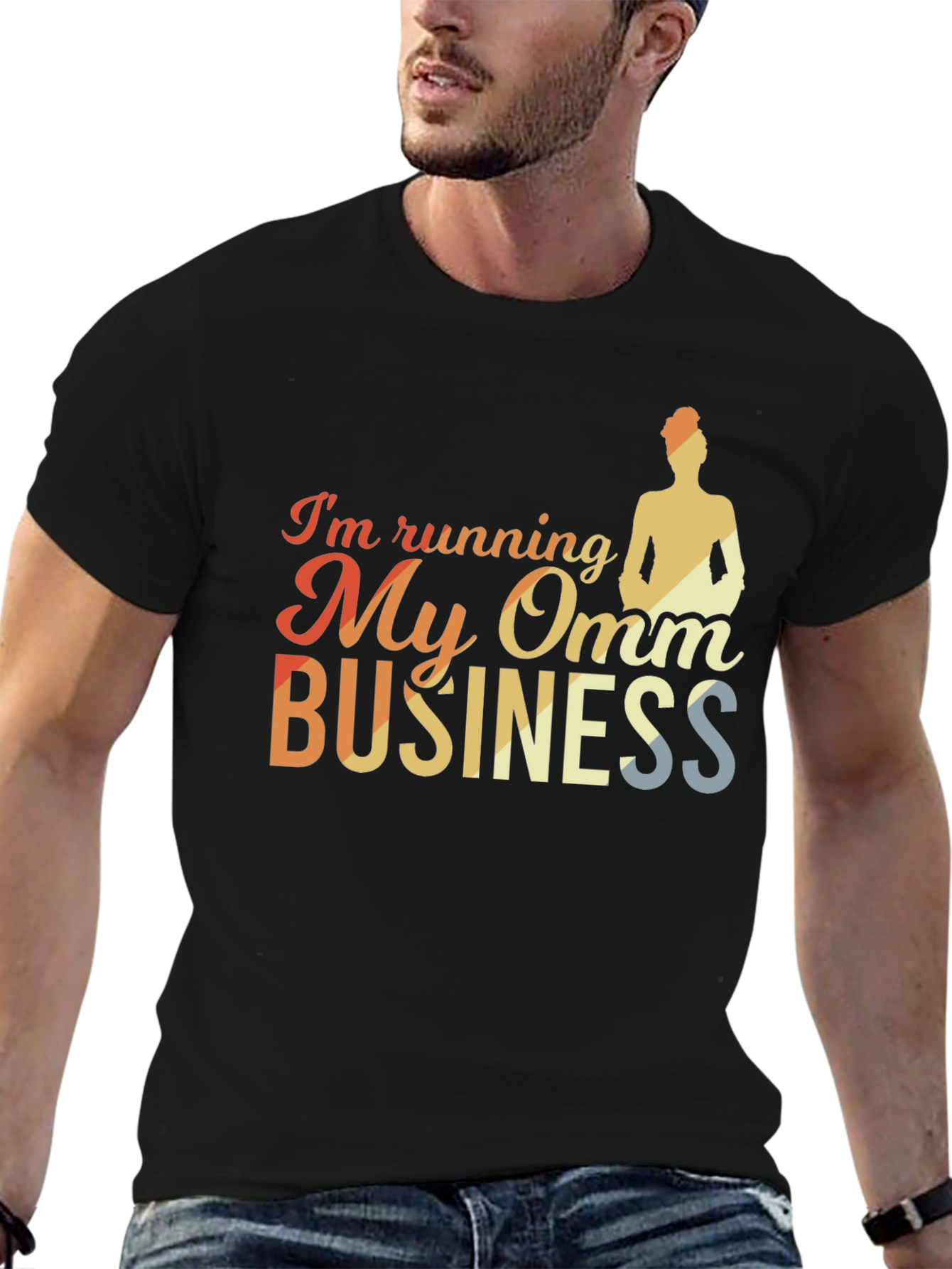 Running My Omm Business Graphic Tee
