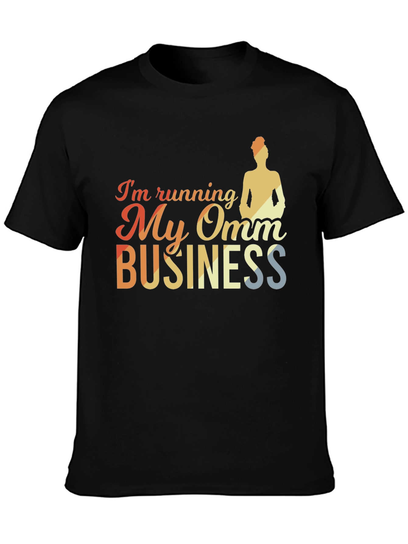 Running My Omm Business Graphic Tee