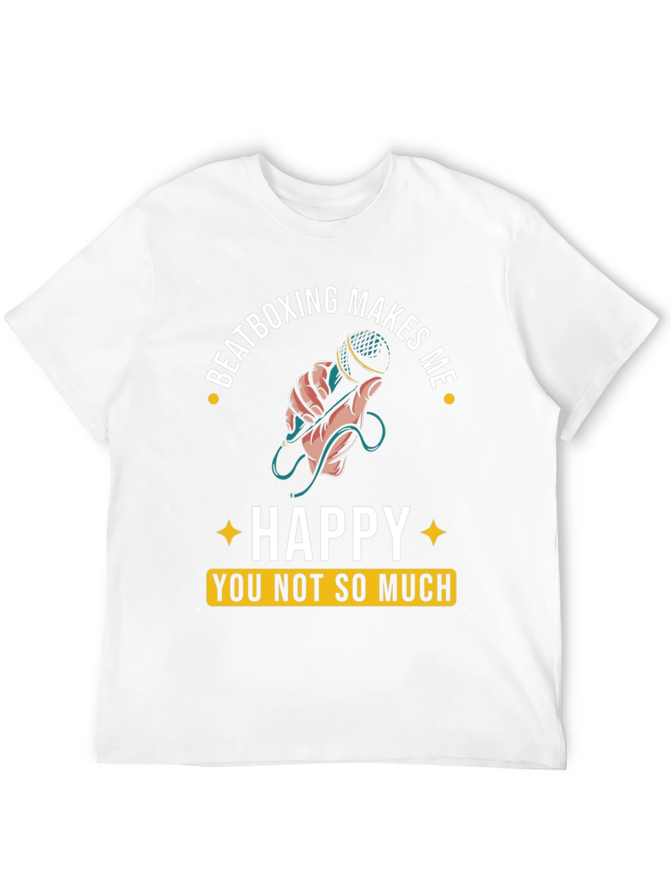 Beatboxing Makes Me Happy Graphic Tee