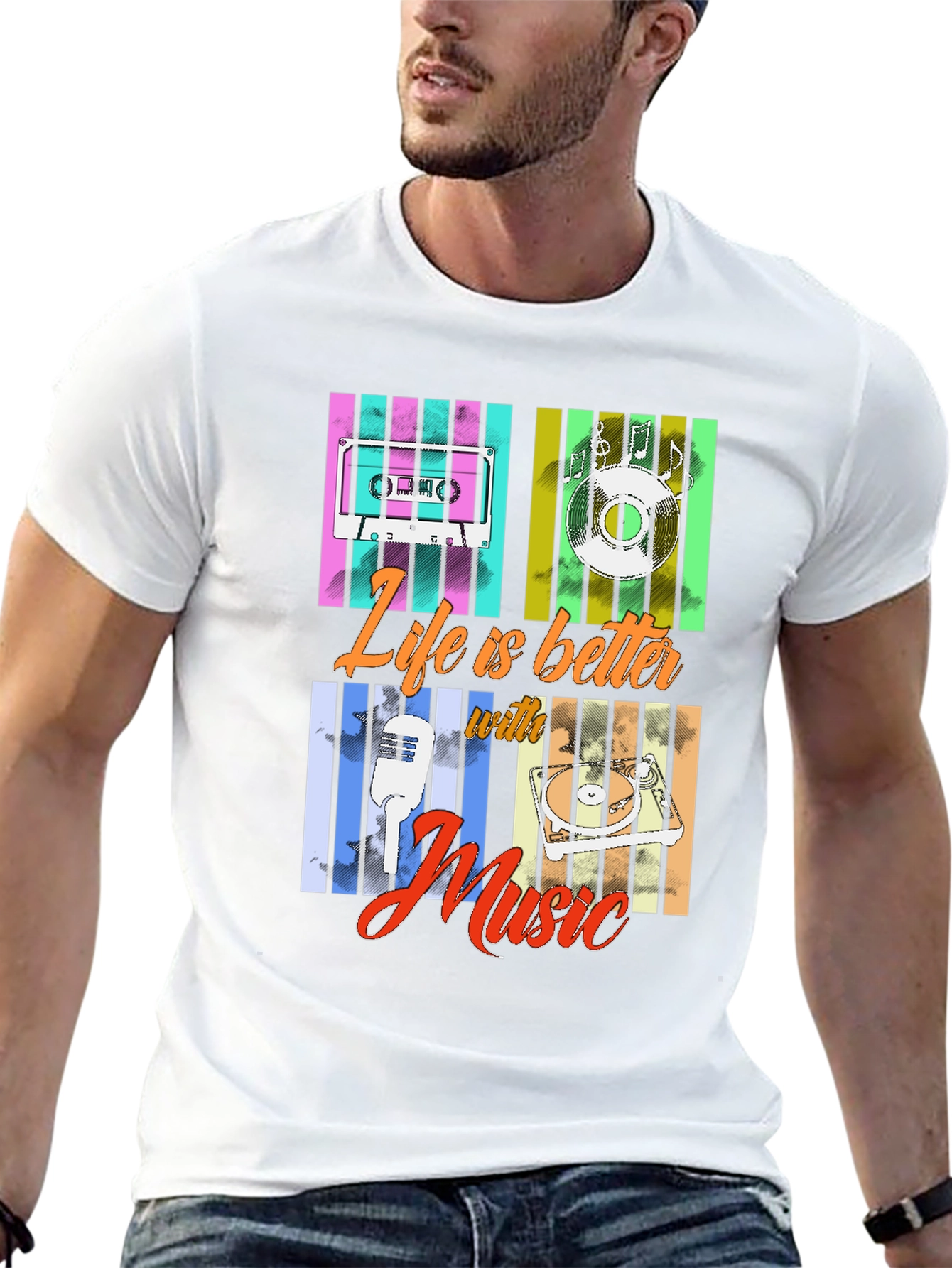 Life Is Better With Music T-Shirt