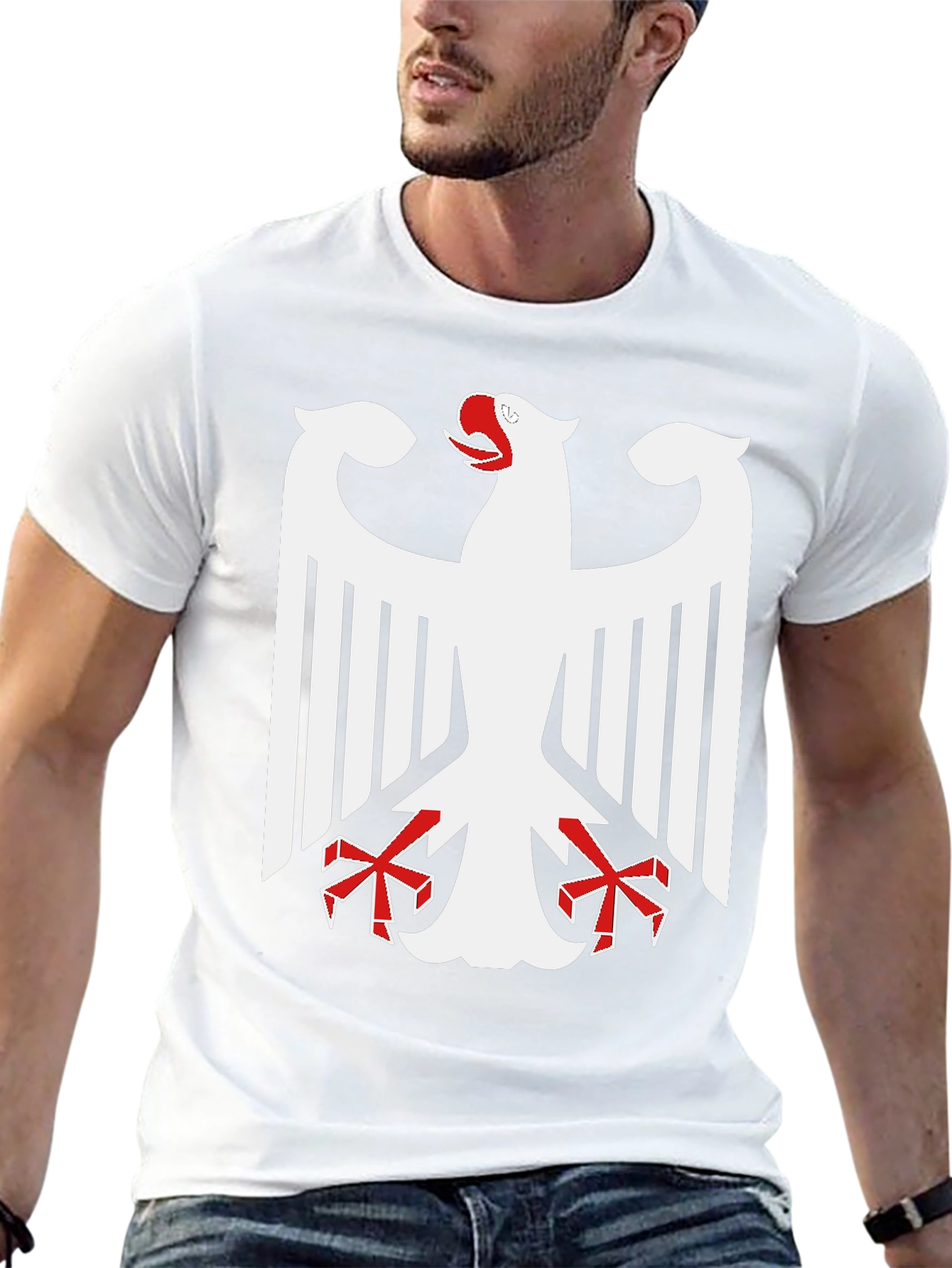 German Eagle Emblem Graphic T-Shirt