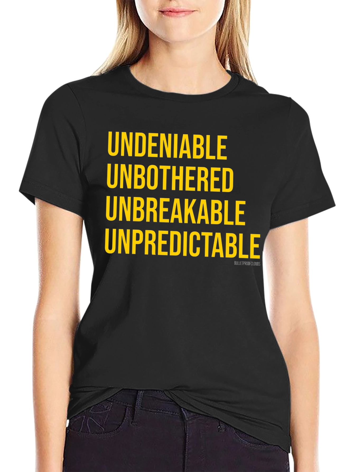 Undeniable Motivational Graphic Tee