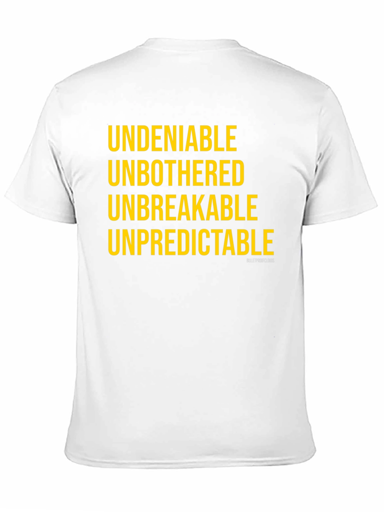 Undeniable Motivational Graphic Tee