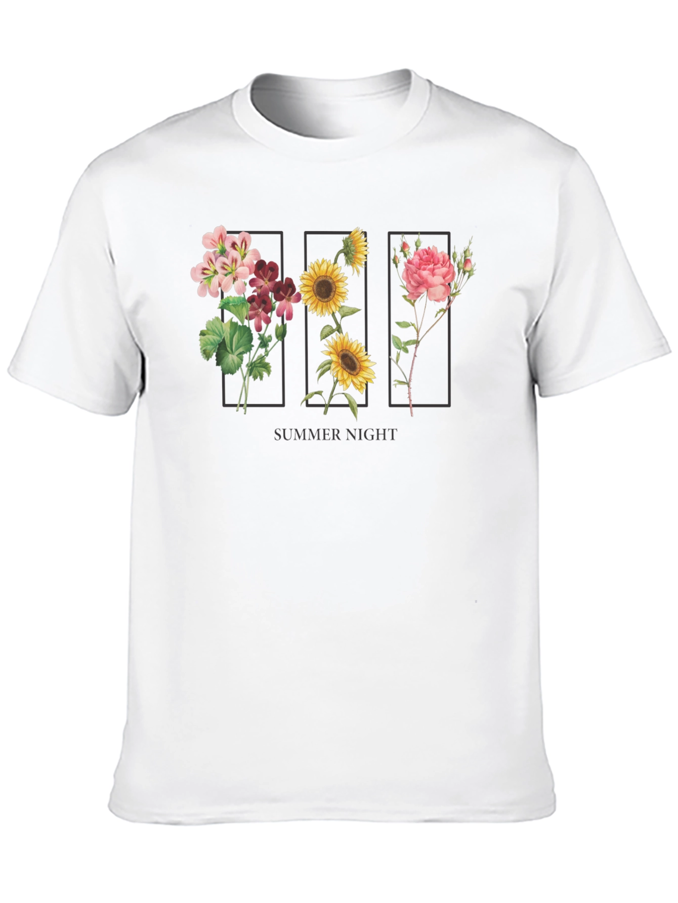 Floral Summer Night T-Shirt