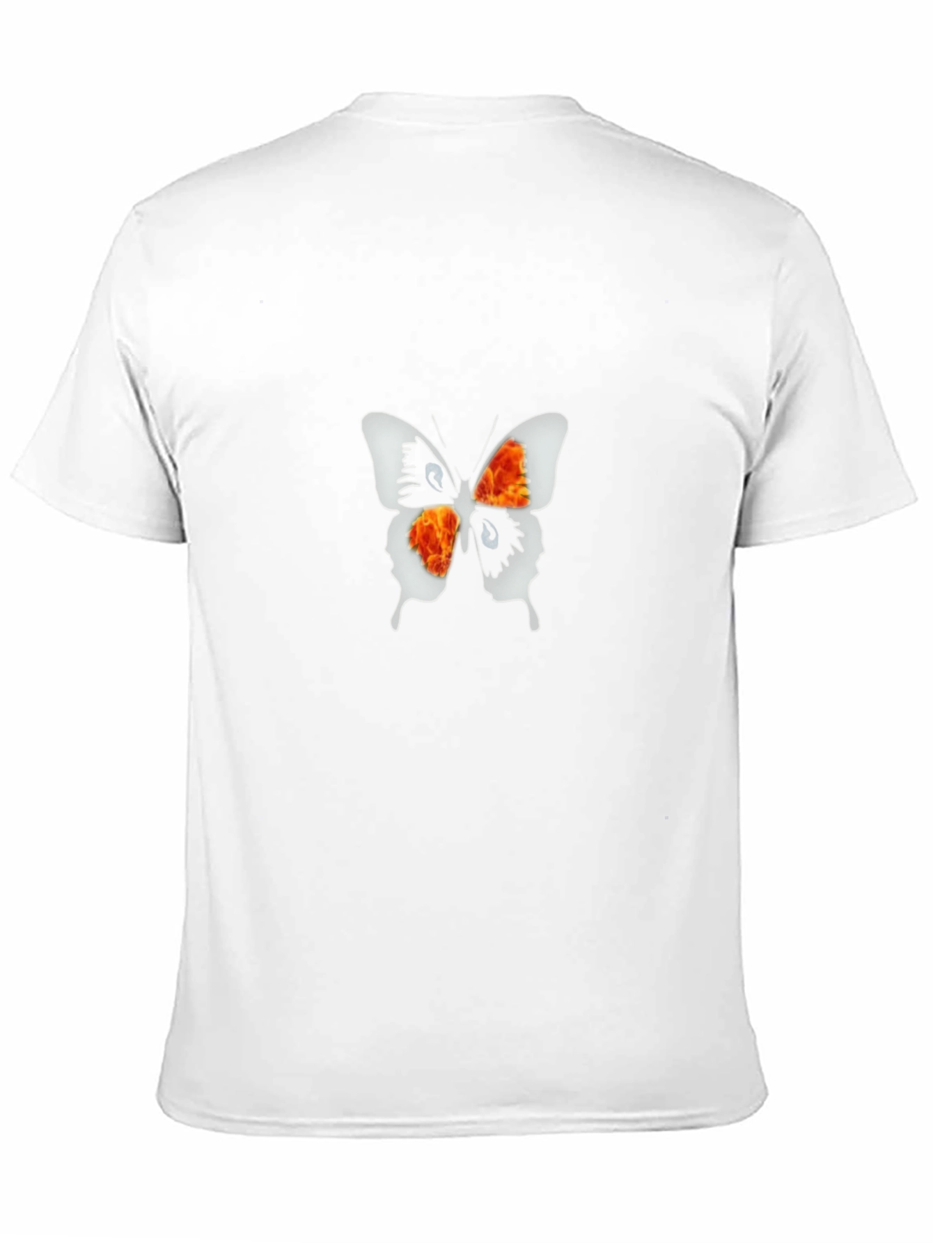 Mens Black Graphic Tee - Firefly Design