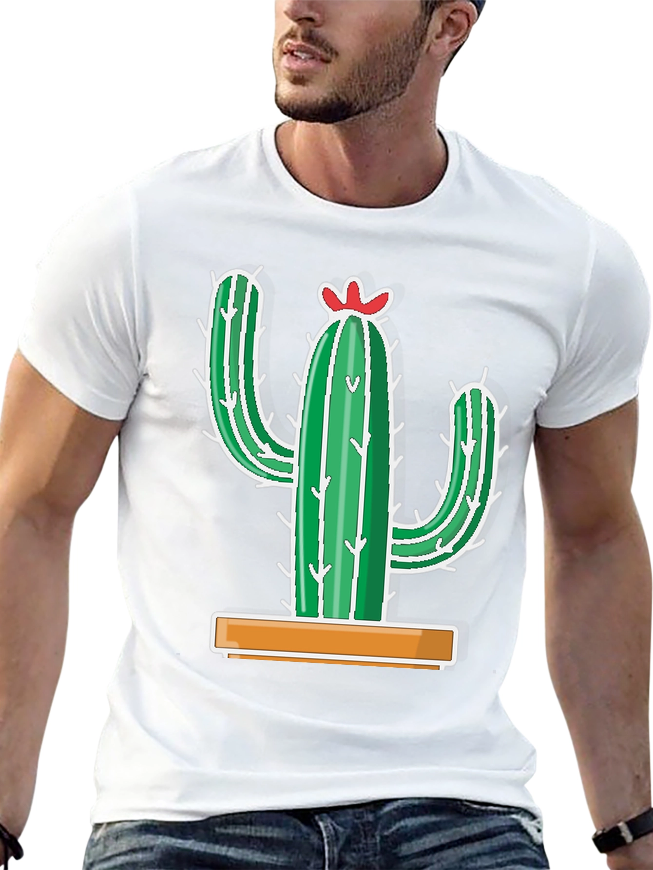 Cactus Graphic Tee - Desert Style